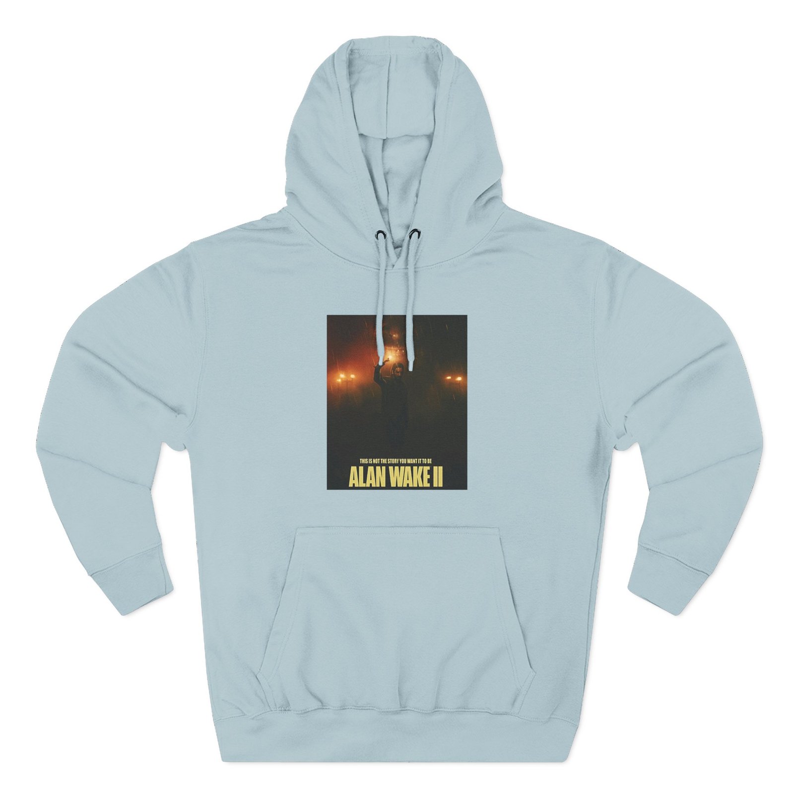 Alan Wake Top Three-Panel Fleece Hoodie - Image 17