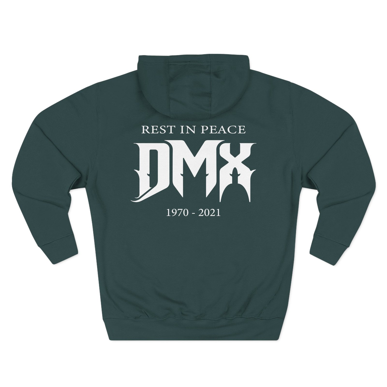 Dmx Rest in Peace Three-Panel Fleece Hoodie - Image 6