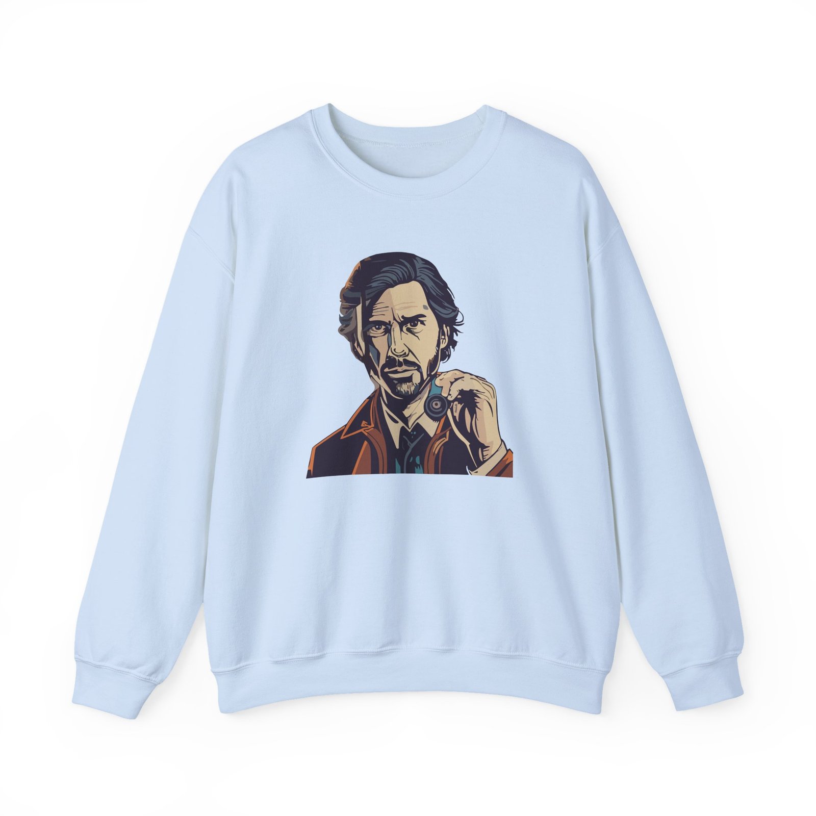 Alan Wake Cosmic Unisex Heavy Blend™ Crewneck Sweatshirt - Image 15