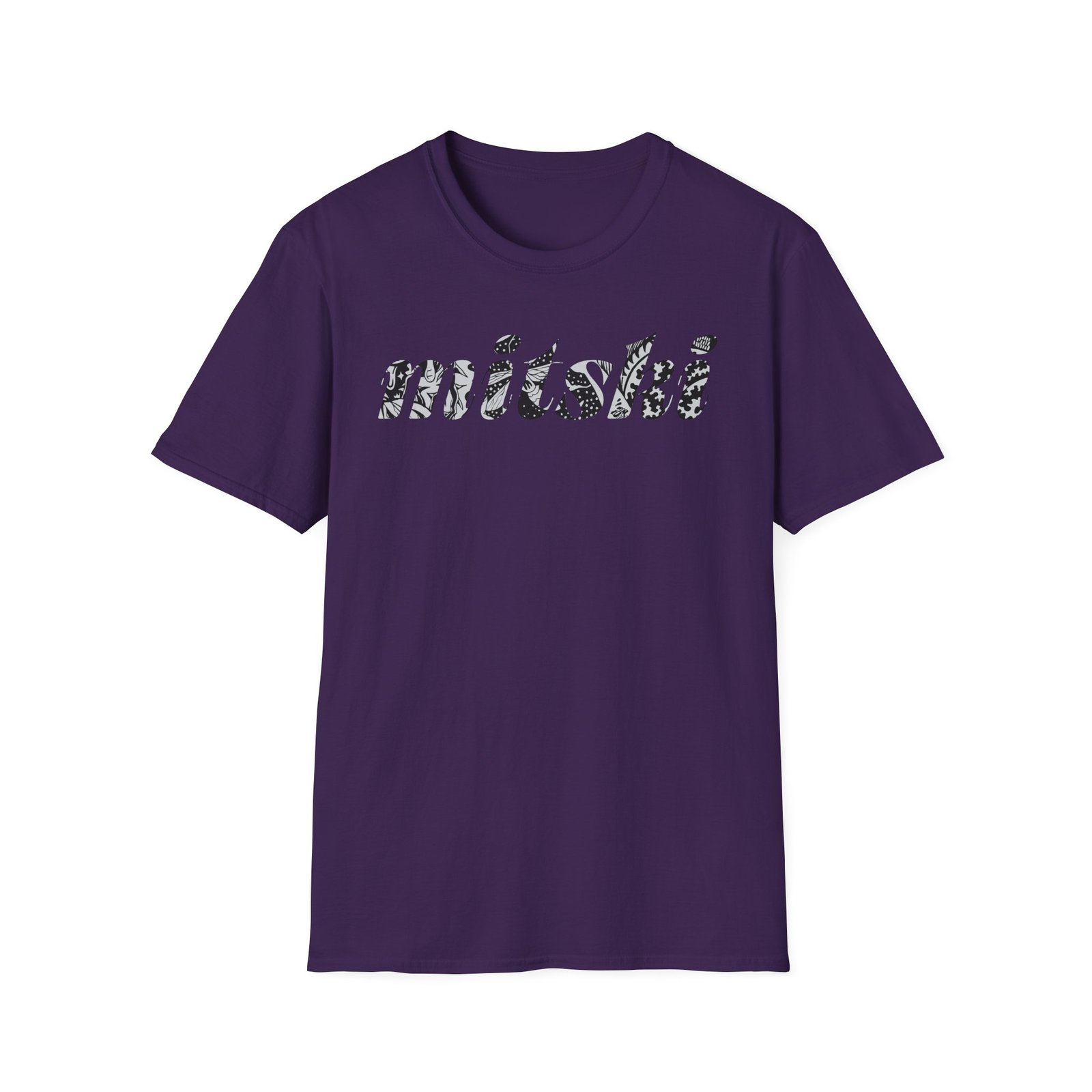 Mitski Flower Logo Unisex Softstyle T-Shirt - Image 27