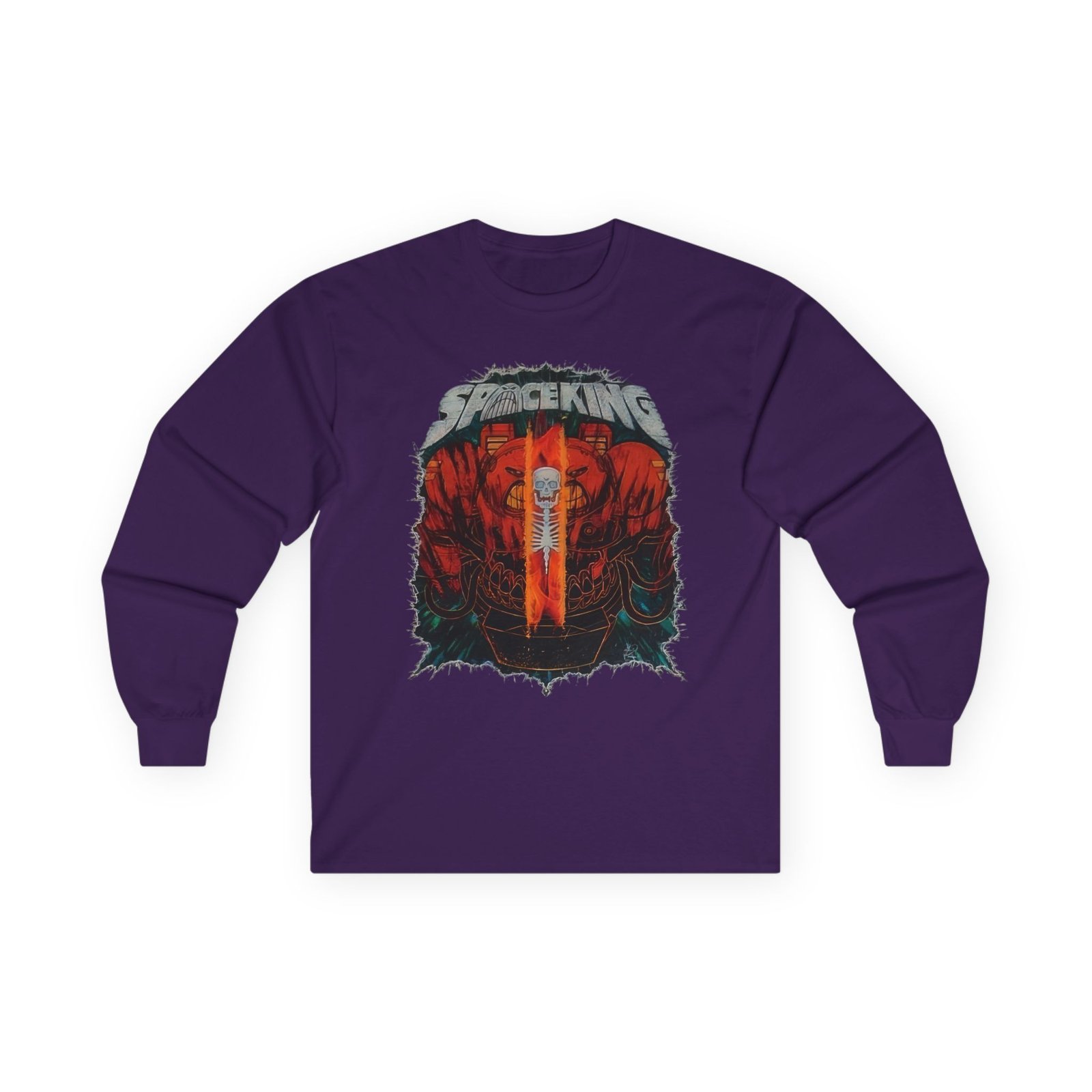Flashgitz Space King Unisex Ultra Cotton Long Sleeve Tee - Image 7