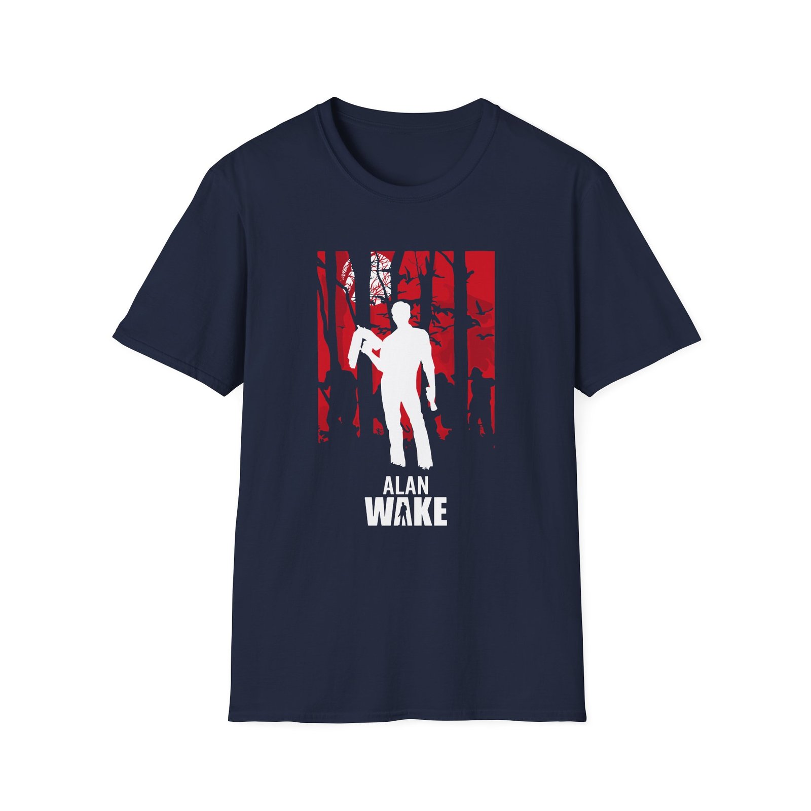 Alan Wake Unisex Softstyle T-Shirt - Image 11