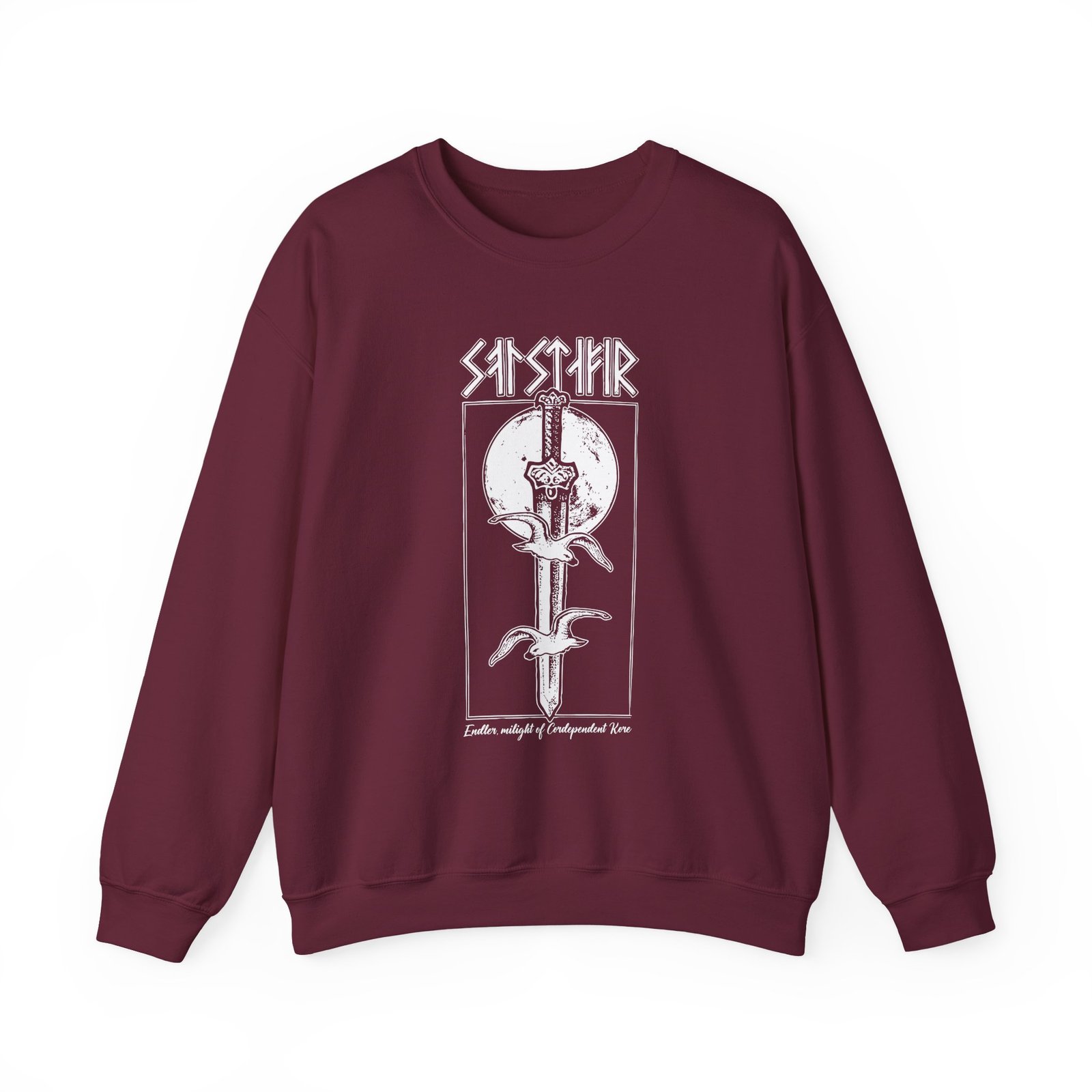 Solstafir Sword Unisex Heavy Blend™ Crewneck Sweatshirt - Image 5