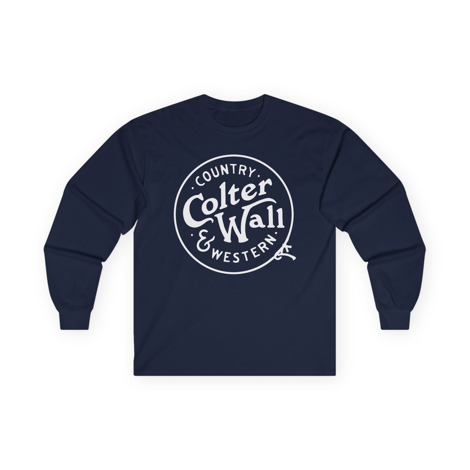 Colter Wall Country & Western Unisex Ultra Cotton Long Sleeve Tee - Image 13