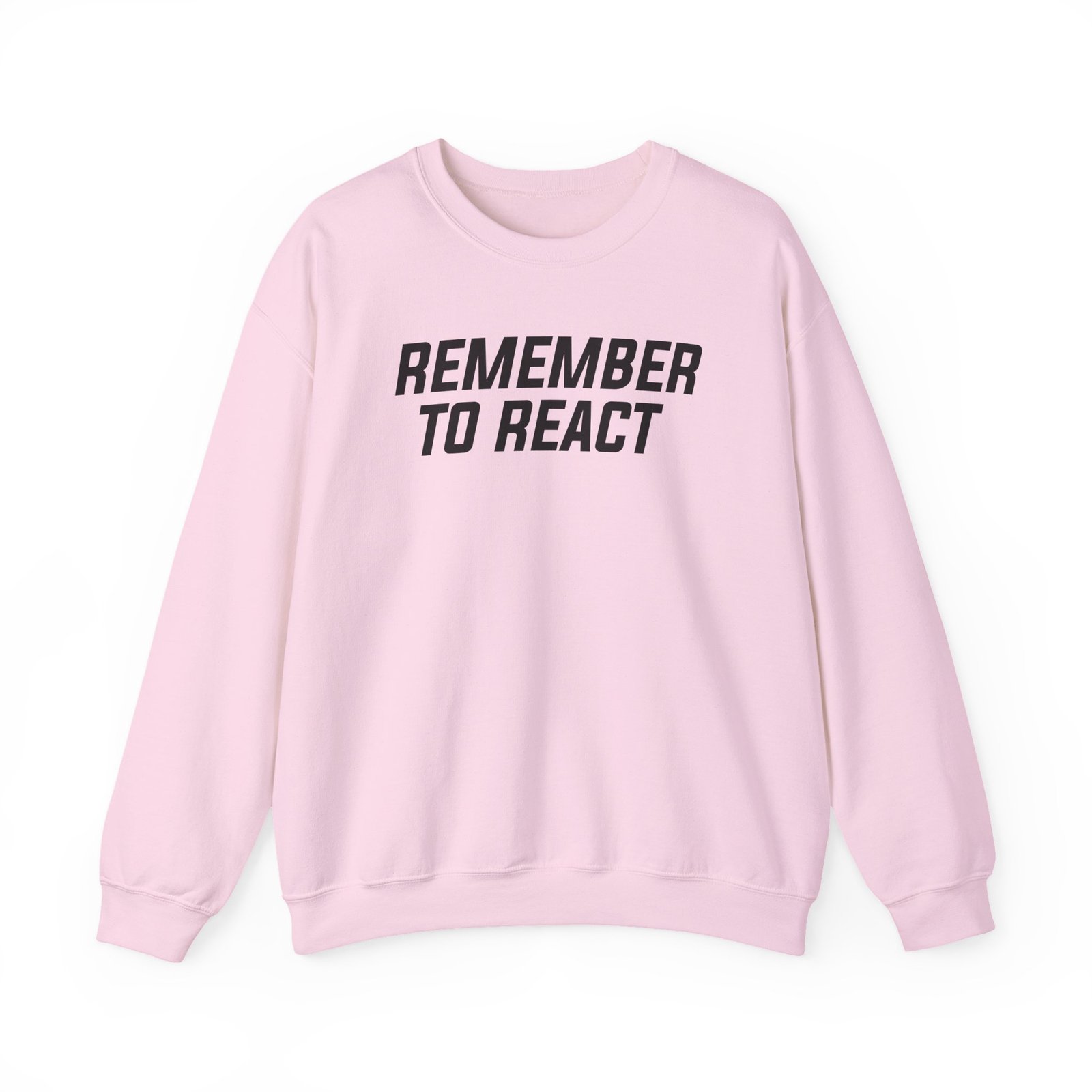 Jenny Holzer Remember to React Unisex Heavy Blend™ Crewneck Sweatshirt - Image 15