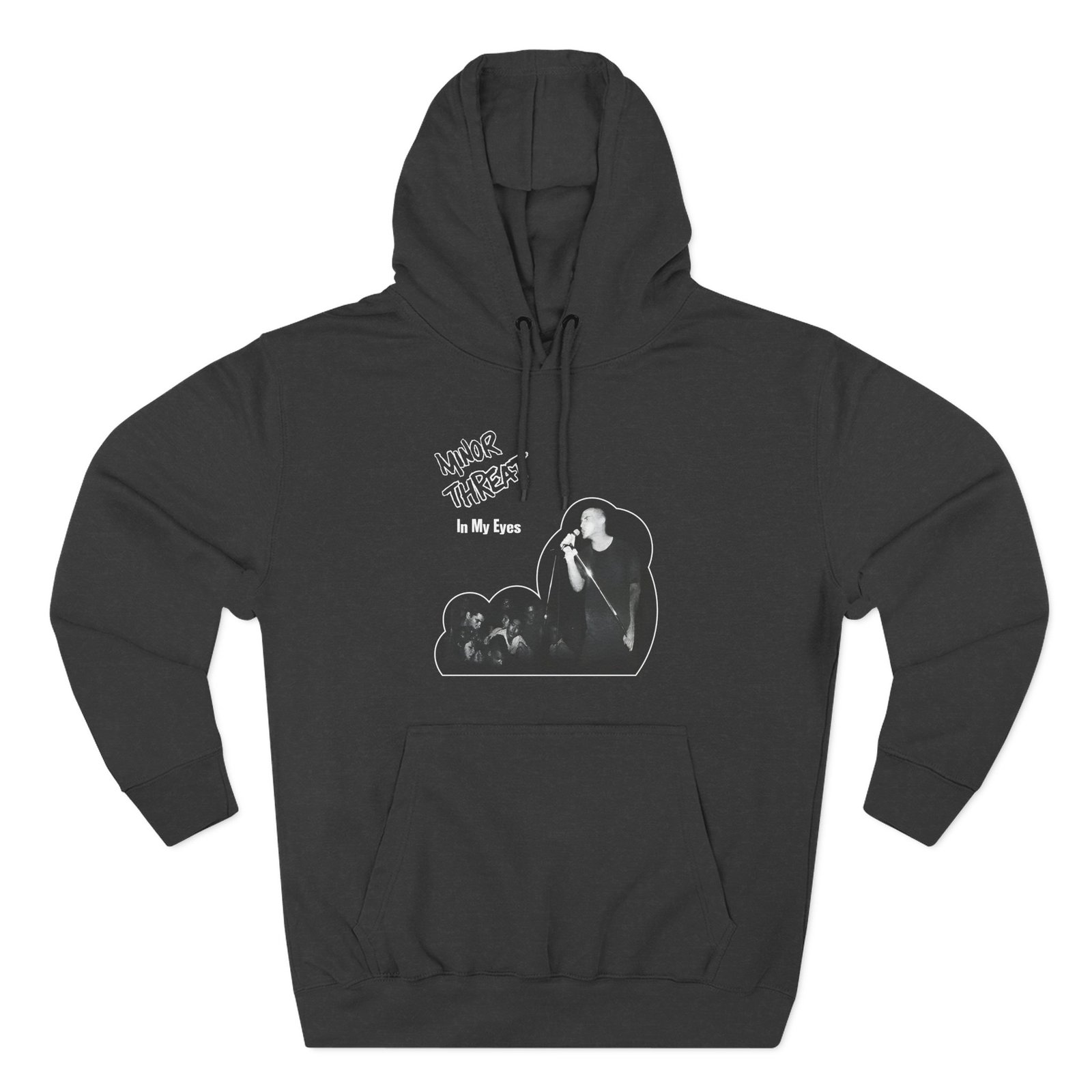 Minor Threat in My Eyes Three-Panel Fleece Hoodie - Image 3