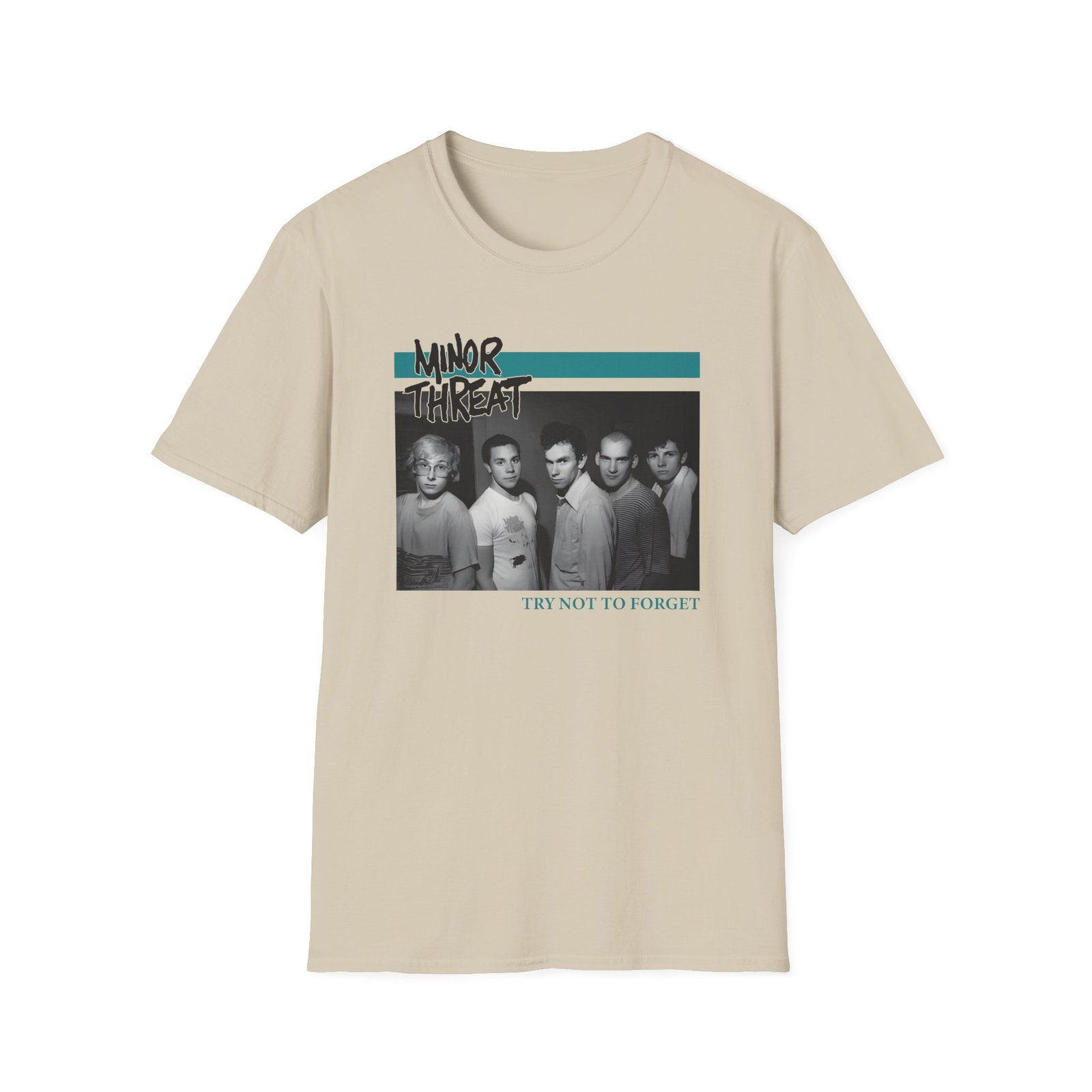 Minor Threat Unisex Softstyle T-Shirt - Image 3