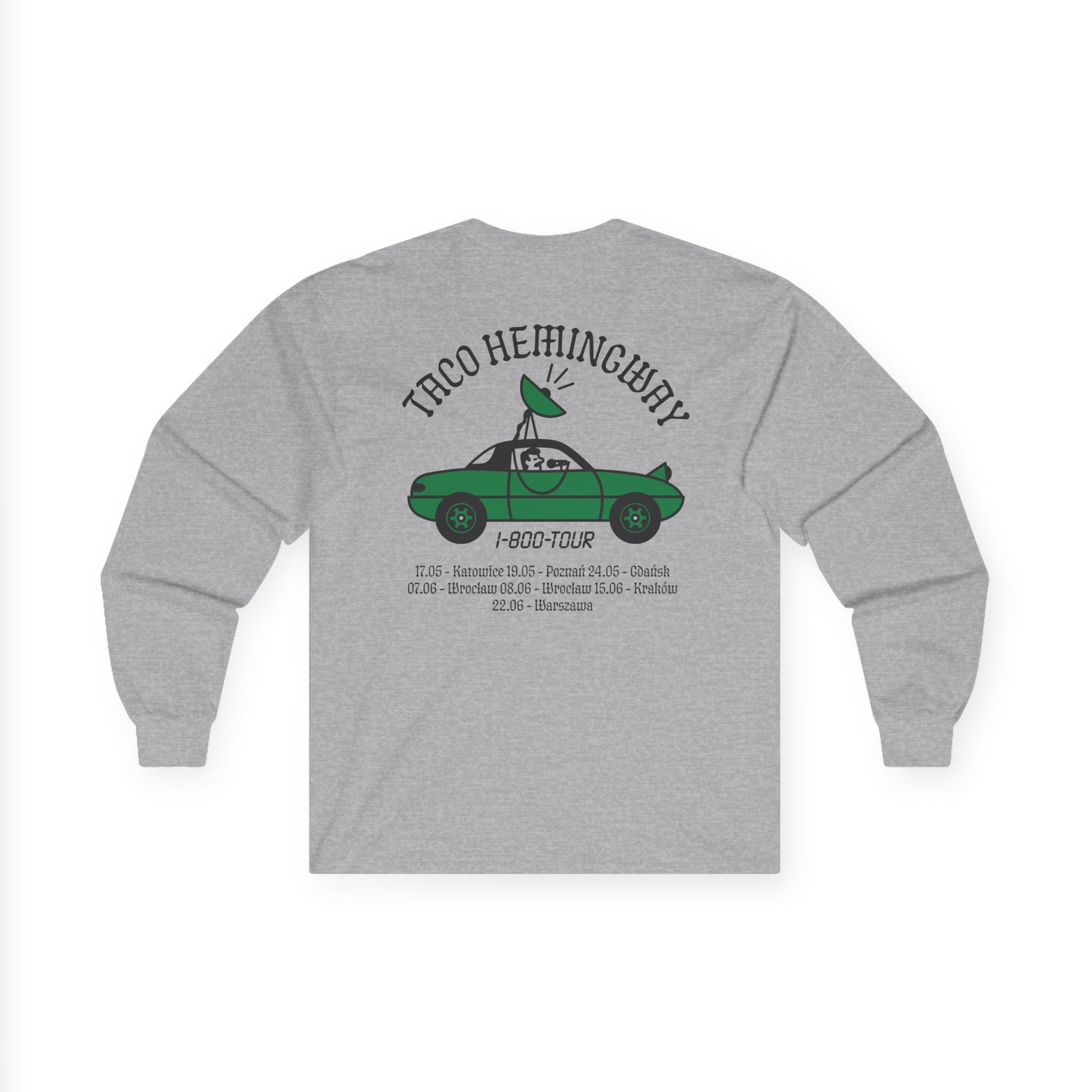 Taco Hemingway 1-800-tour Unisex Ultra Cotton Long Sleeve Tee - Image 6