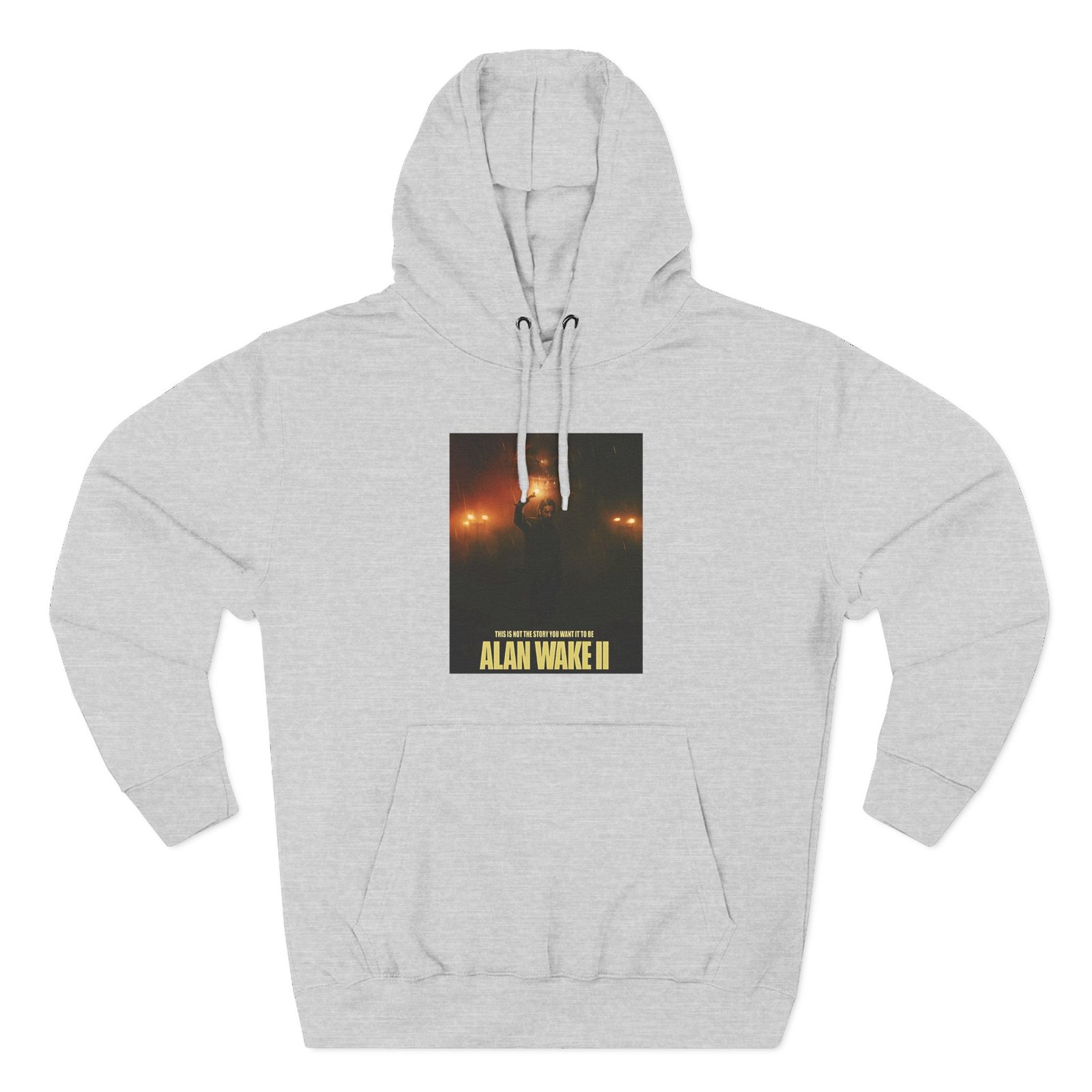 Alan Wake Top Three-Panel Fleece Hoodie - Image 5