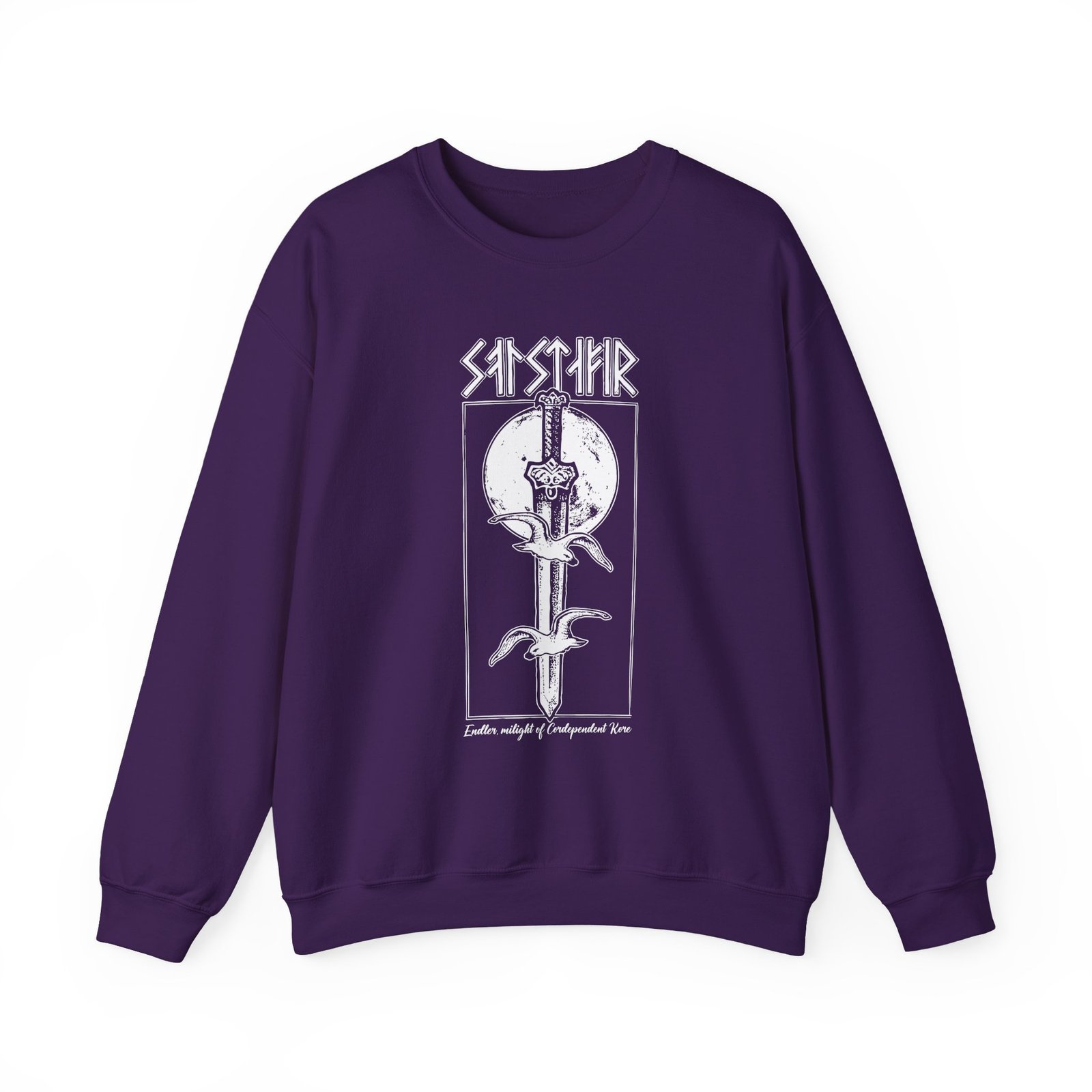 Solstafir Sword Unisex Heavy Blend™ Crewneck Sweatshirt - Image 15