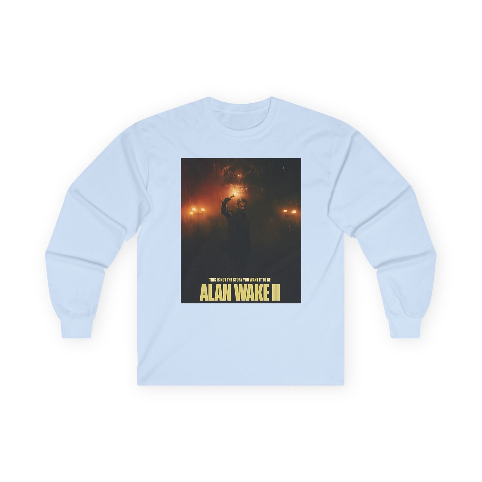 Alan Wake Top Unisex Ultra Cotton Long Sleeve Tee - Image 13