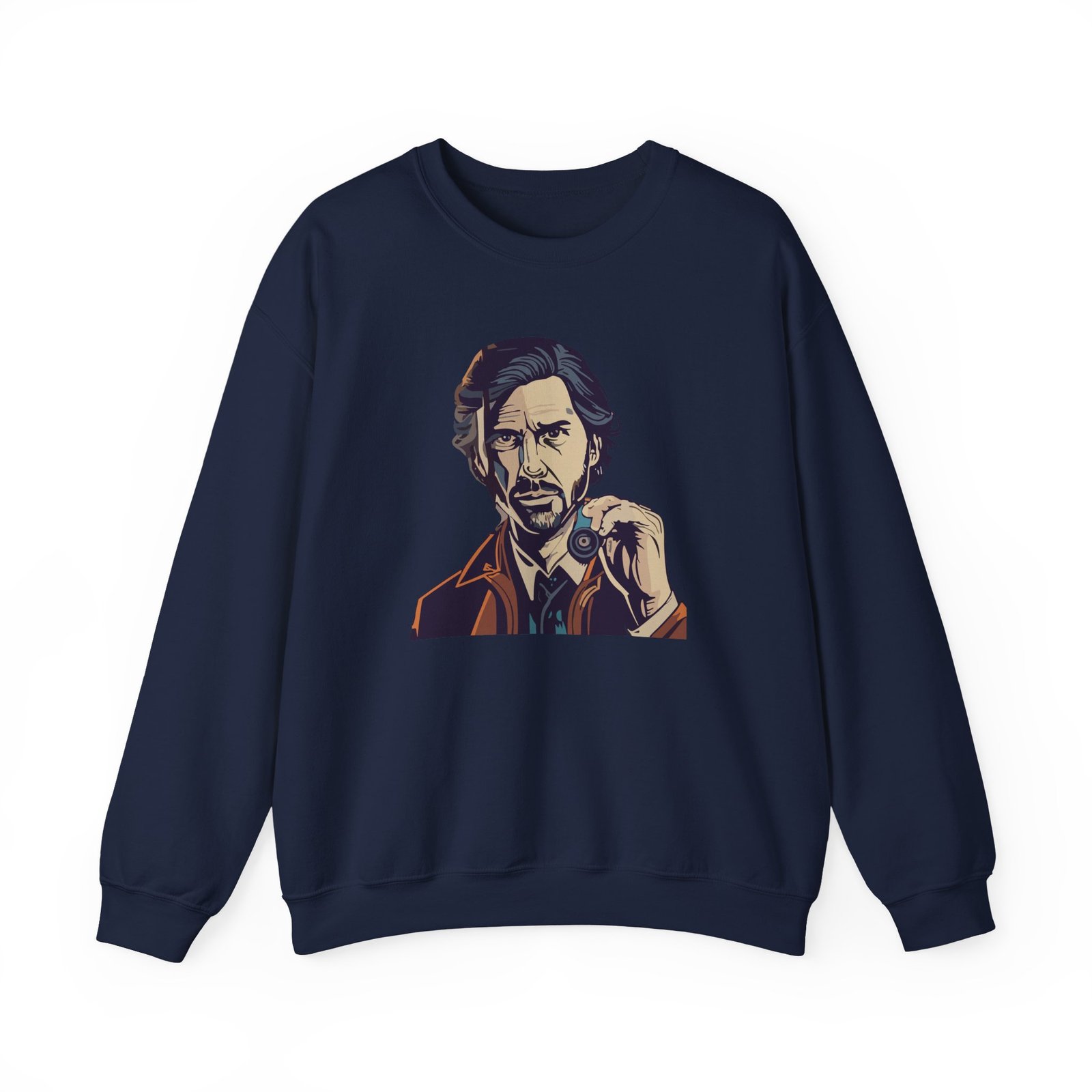 Alan Wake Cosmic Unisex Heavy Blend™ Crewneck Sweatshirt - Image 21