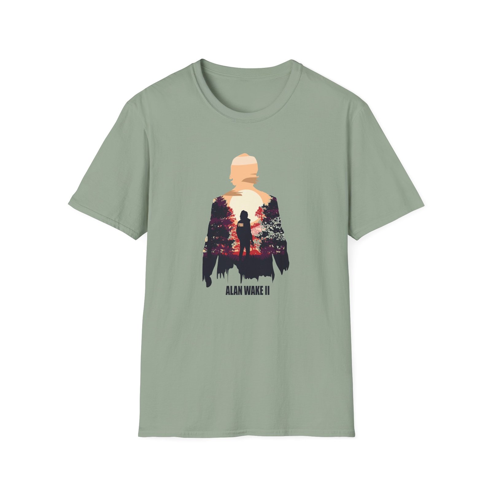 Alan Wake Unisex Softstyle T-Shirt - Image 9