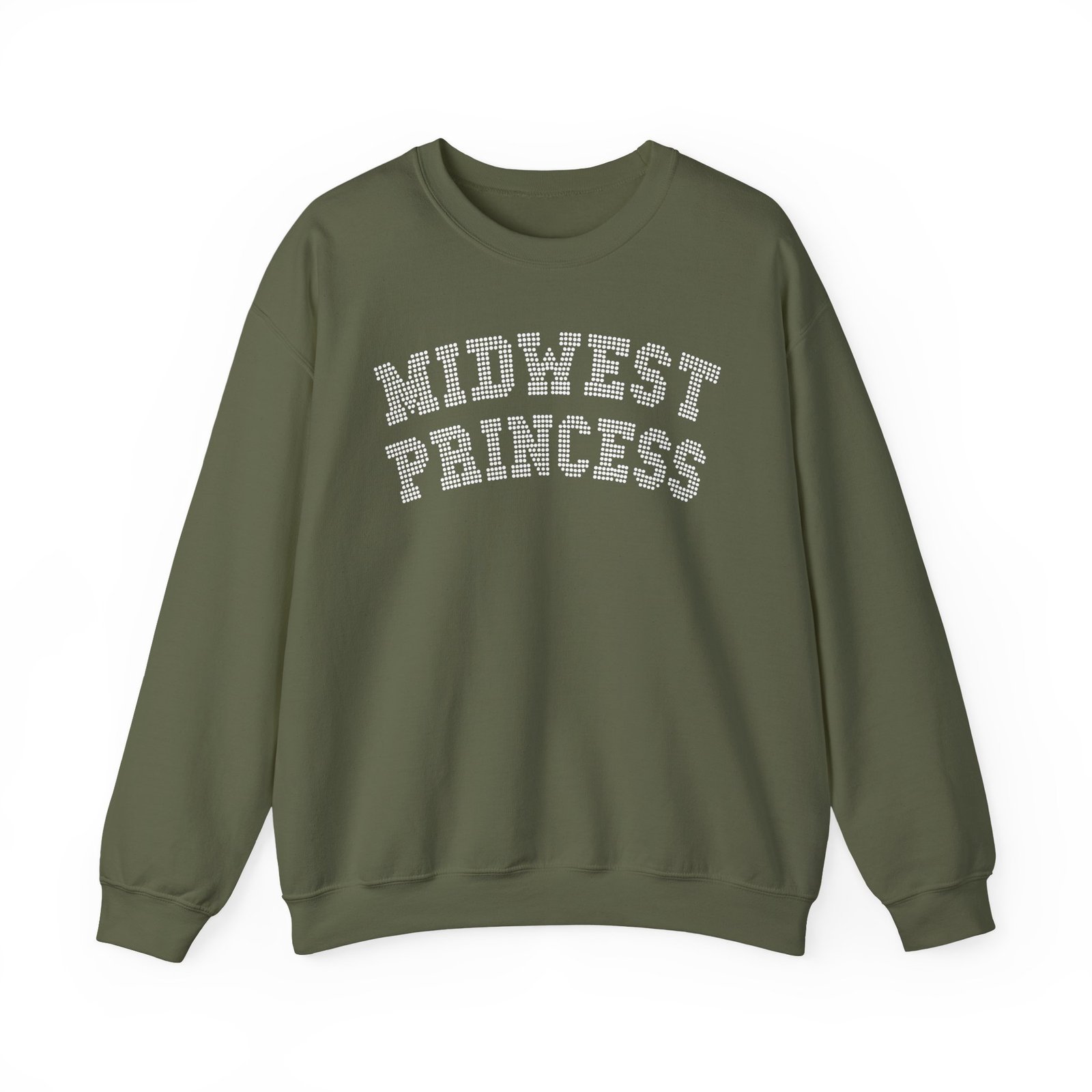 Chappell Roan Rhinestoned Midwest Unisex Heavy Blend™ Crewneck Sweatshirt - Image 7