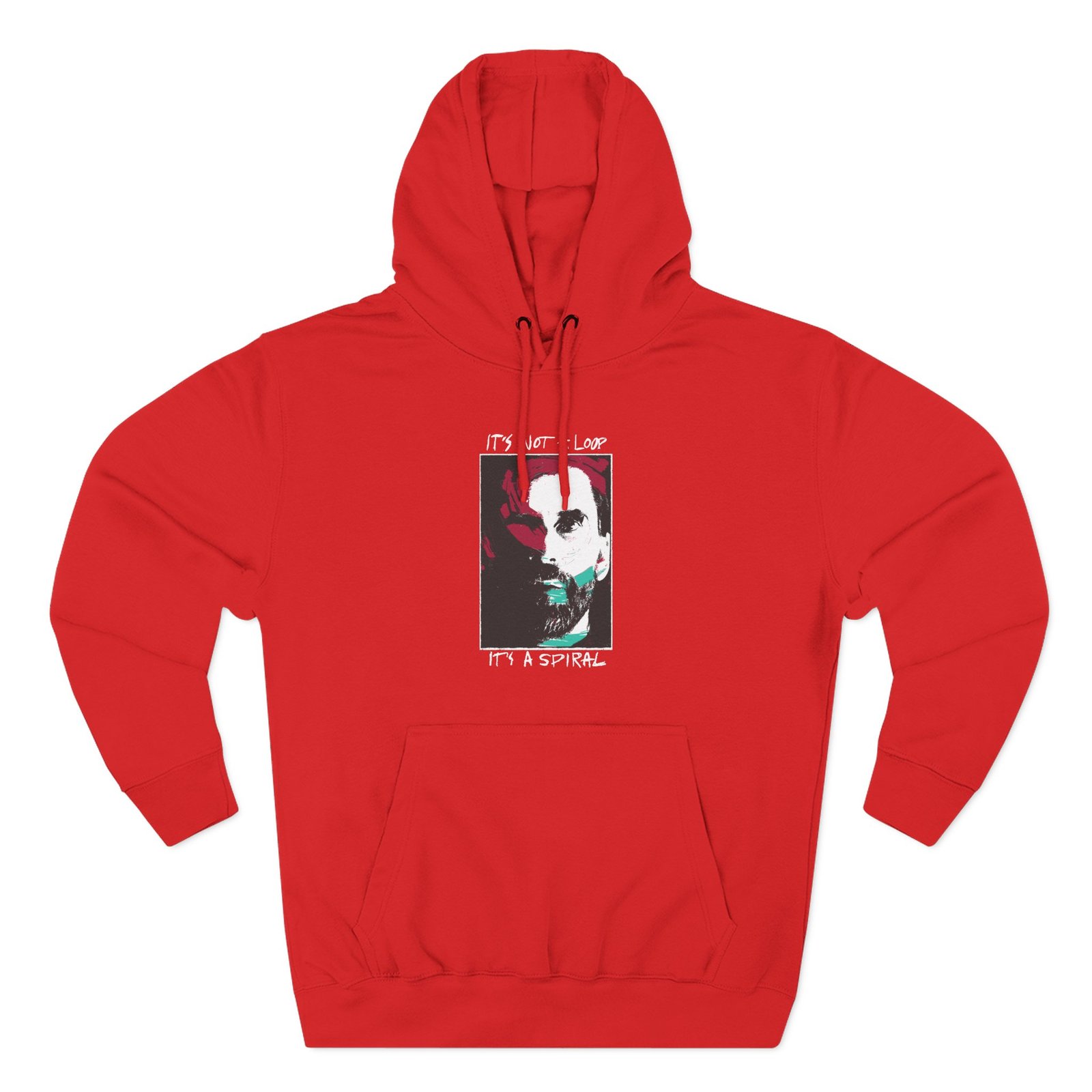 Alan Wake It's Not a Loop It's a Spiral Three-Panel Fleece Hoodie - Image 13