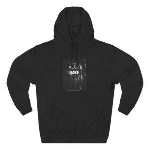 Alan Wake Design Three-Panel Fleece Hoodie