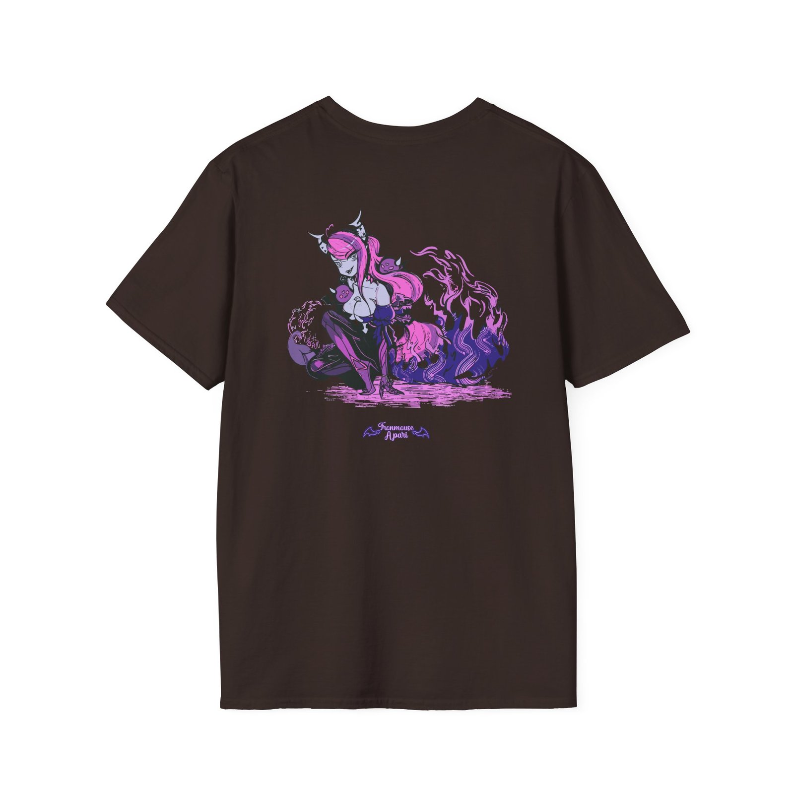 Ironmouse Underworld Goddess Unisex Softstyle T-Shirt - Image 4