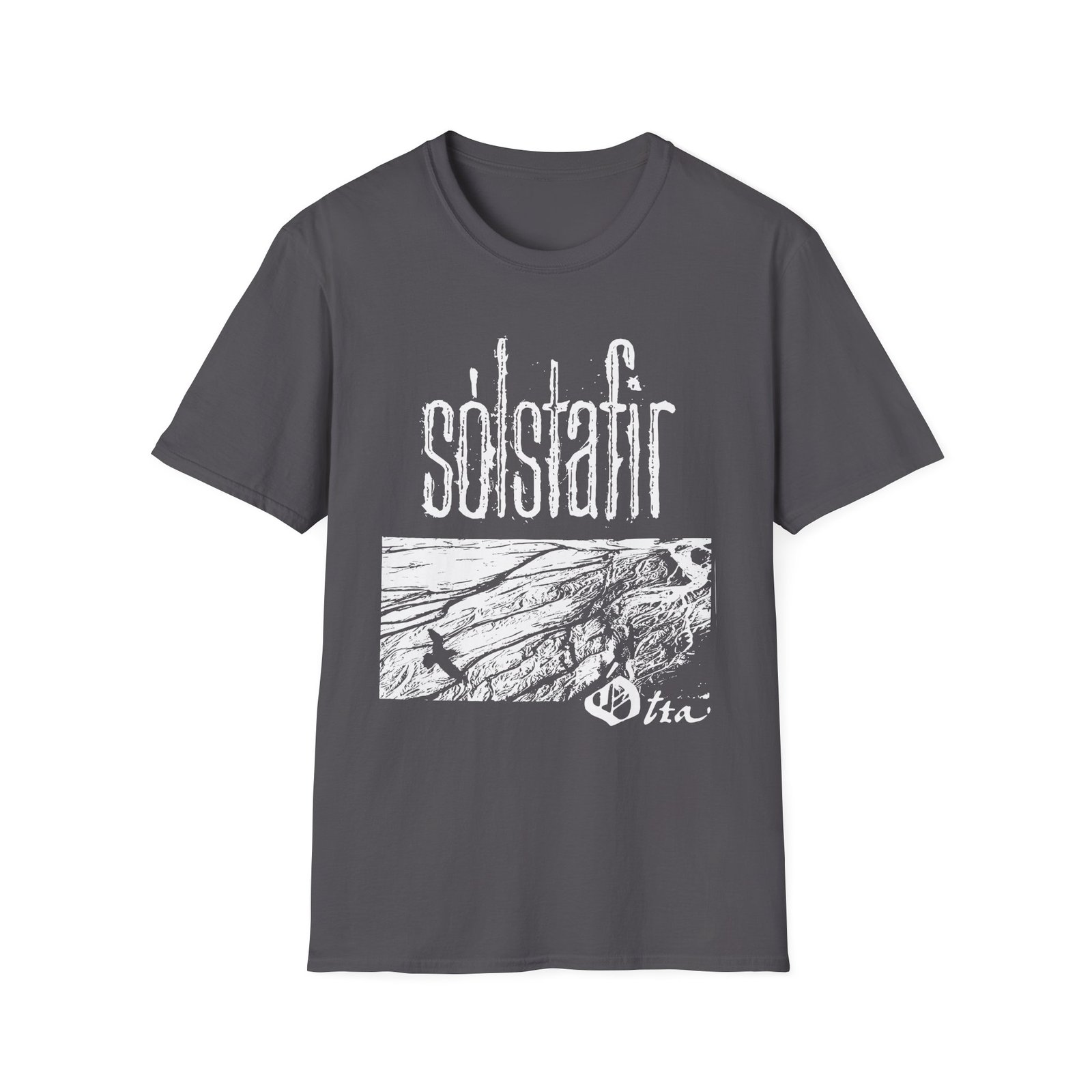 Solstafir Ótta Raven Unisex Softstyle T-Shirt - Image 9