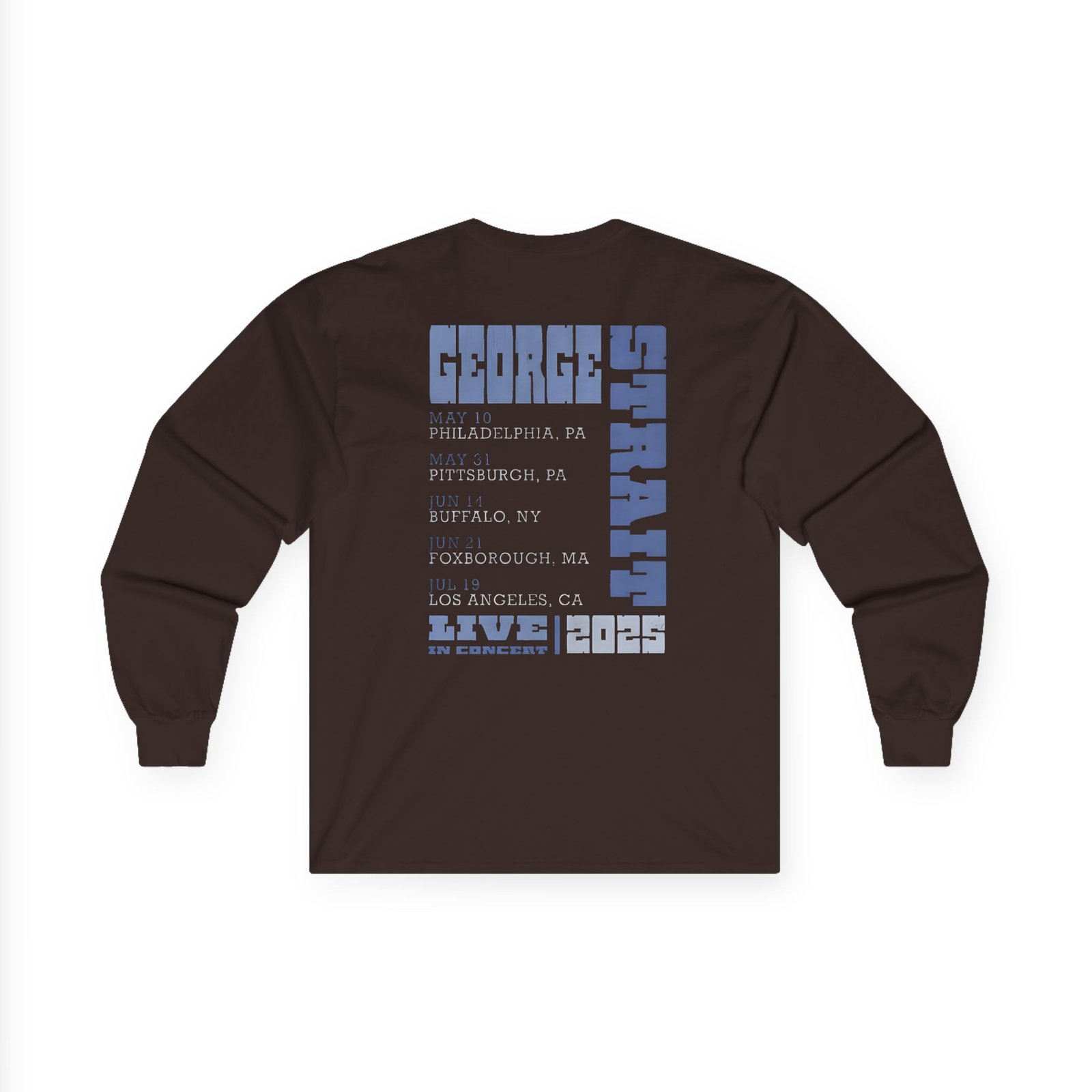 George Strait Tour Unisex Ultra Cotton Long Sleeve Tee - Image 6