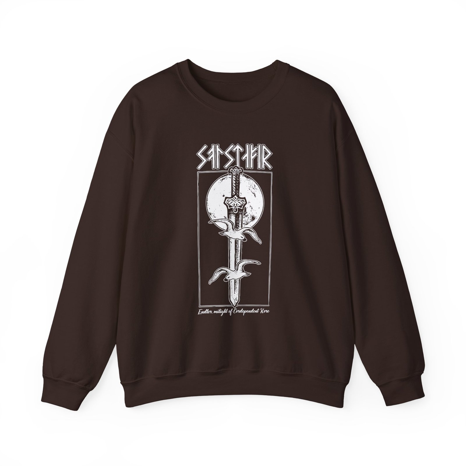 Solstafir Sword Unisex Heavy Blend™ Crewneck Sweatshirt - Image 7