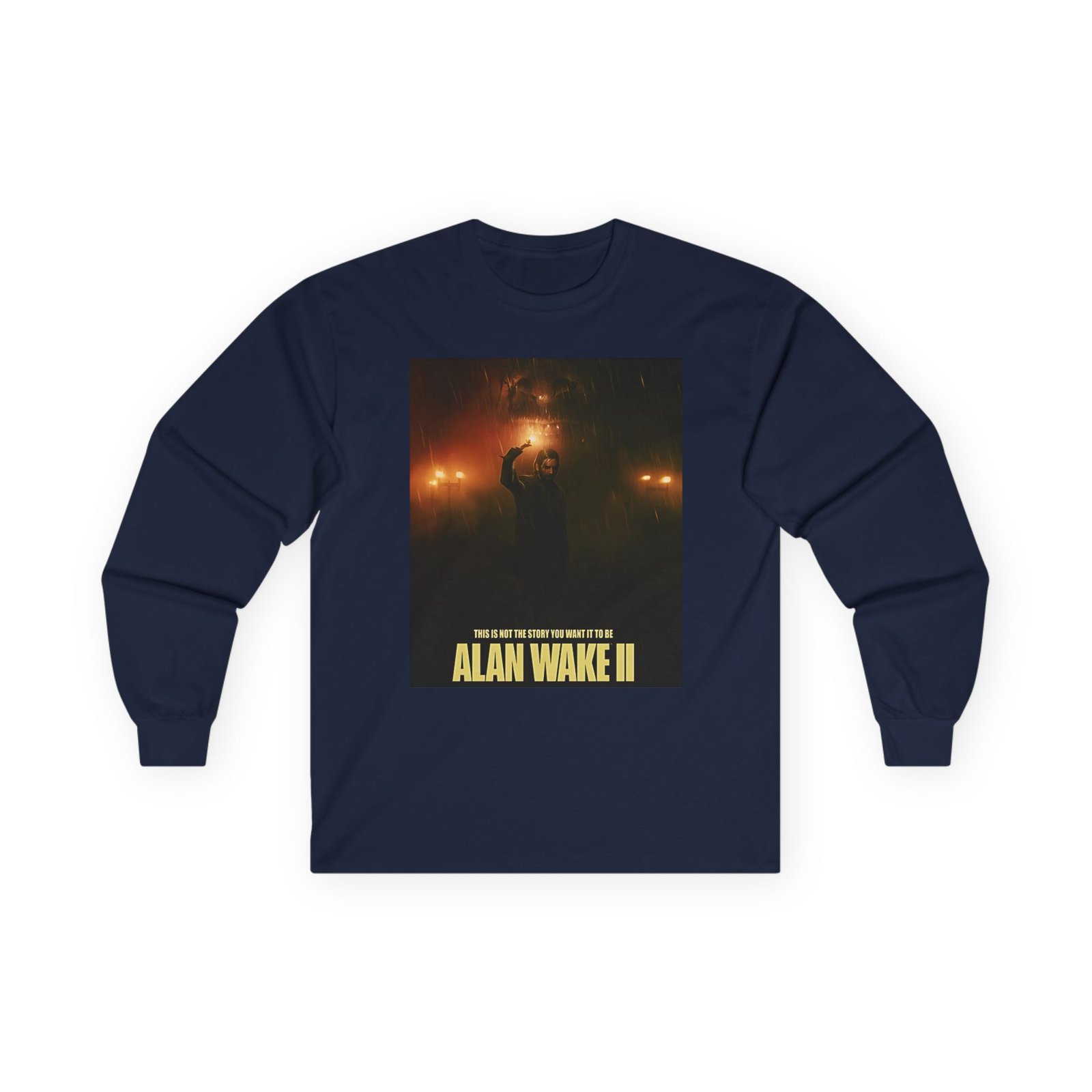 Alan Wake Top Unisex Ultra Cotton Long Sleeve Tee - Image 17