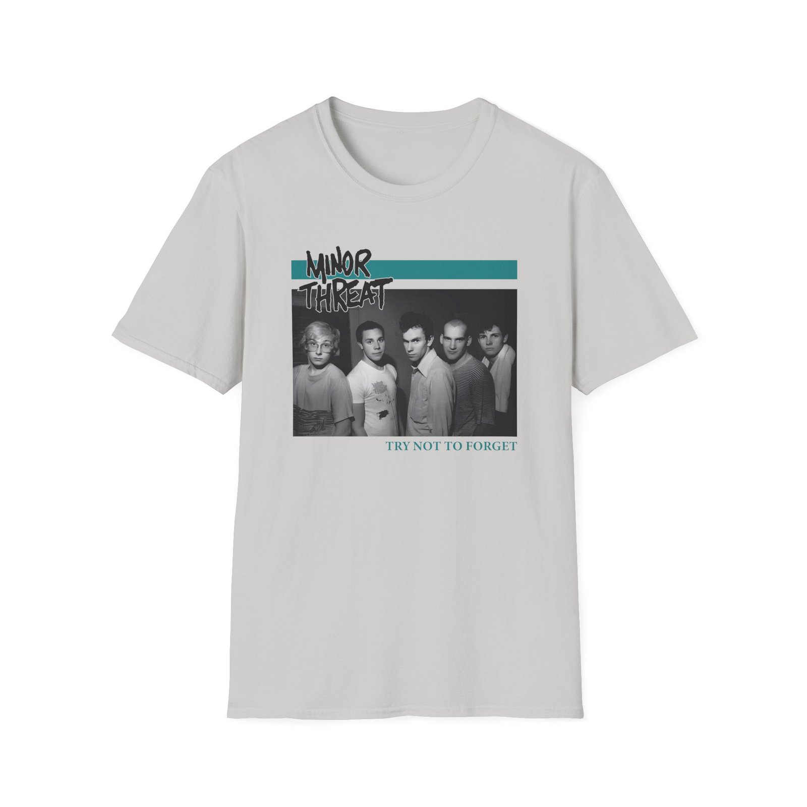 Minor Threat Unisex Softstyle T-Shirt - Image 5