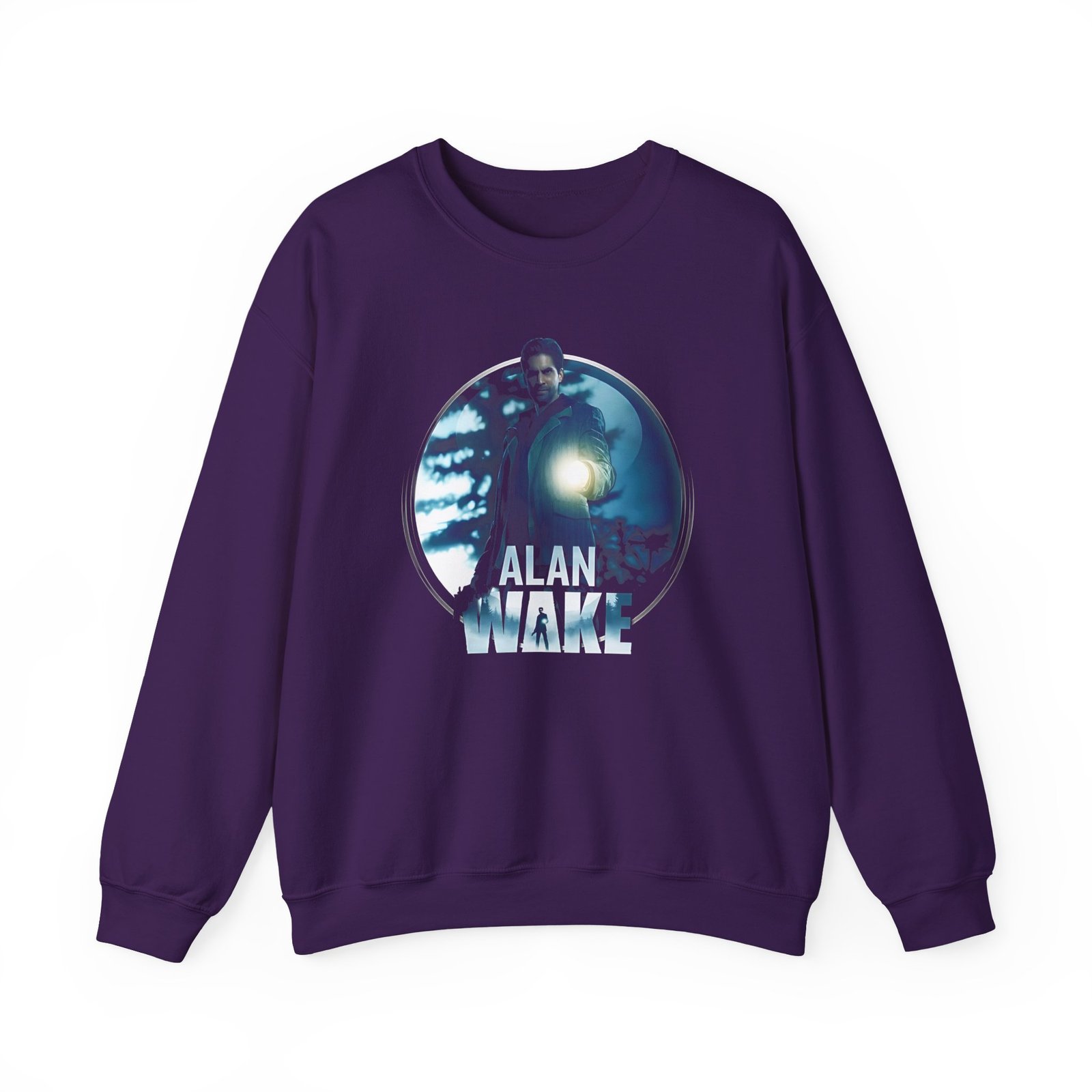 Alan Wake Bright Falls Unisex Heavy Blend™ Crewneck Sweatshirt - Image 9