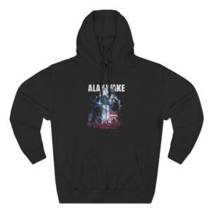 Alan Wake Custom Design Three-Panel Fleece Hoodie