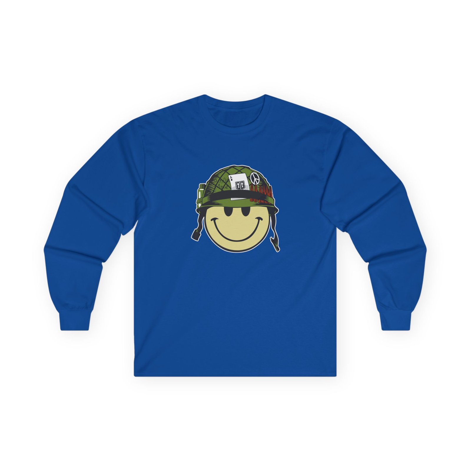 Roman Atwood Smiley Unisex Ultra Cotton Long Sleeve Tee - Image 5