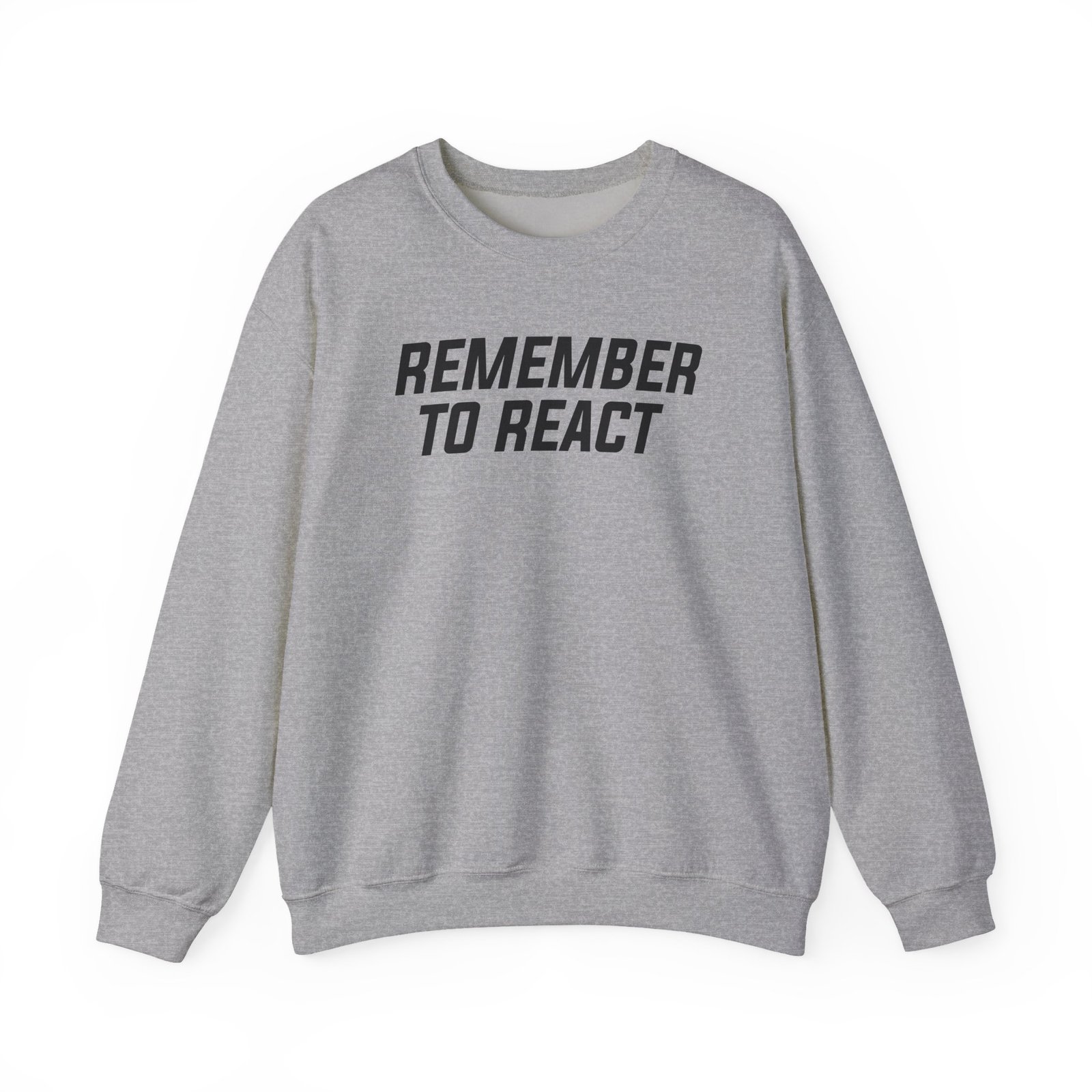 Jenny Holzer Remember to React Unisex Heavy Blend™ Crewneck Sweatshirt