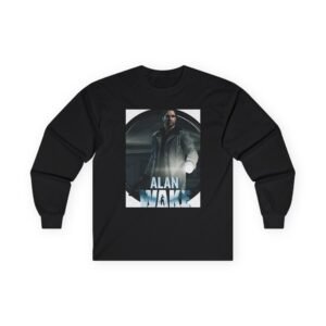 Alan Wake White Unisex Ultra Cotton Long Sleeve Tee
