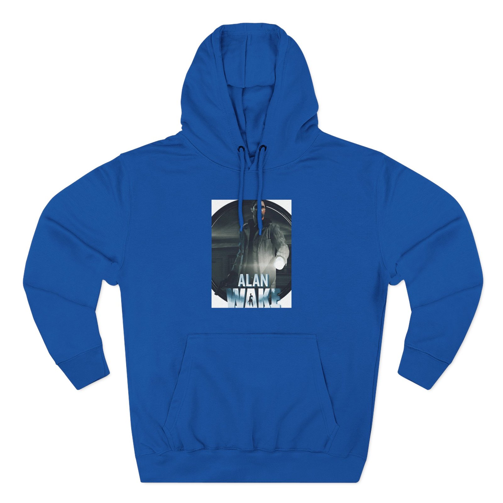 Alan Wake White Three-Panel Fleece Hoodie - Image 11