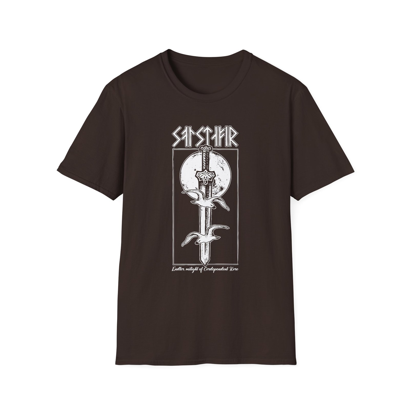 Solstafir Sword Unisex Softstyle T-Shirt - Image 7