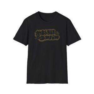 Otoboke Beaver Shimmer Print Logo Unisex Softstyle T-Shirt