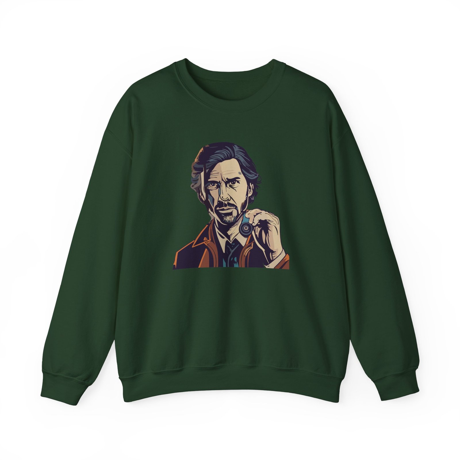 Alan Wake Cosmic Unisex Heavy Blend™ Crewneck Sweatshirt - Image 13