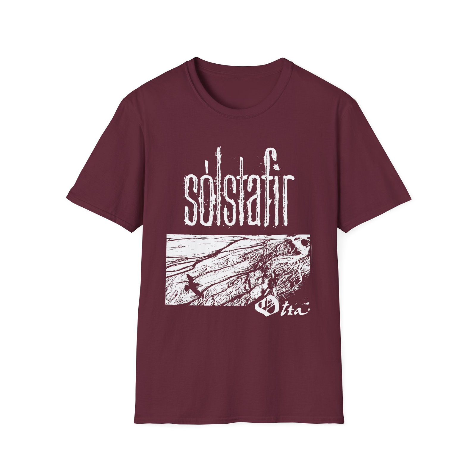 Solstafir Ótta Raven Unisex Softstyle T-Shirt - Image 3