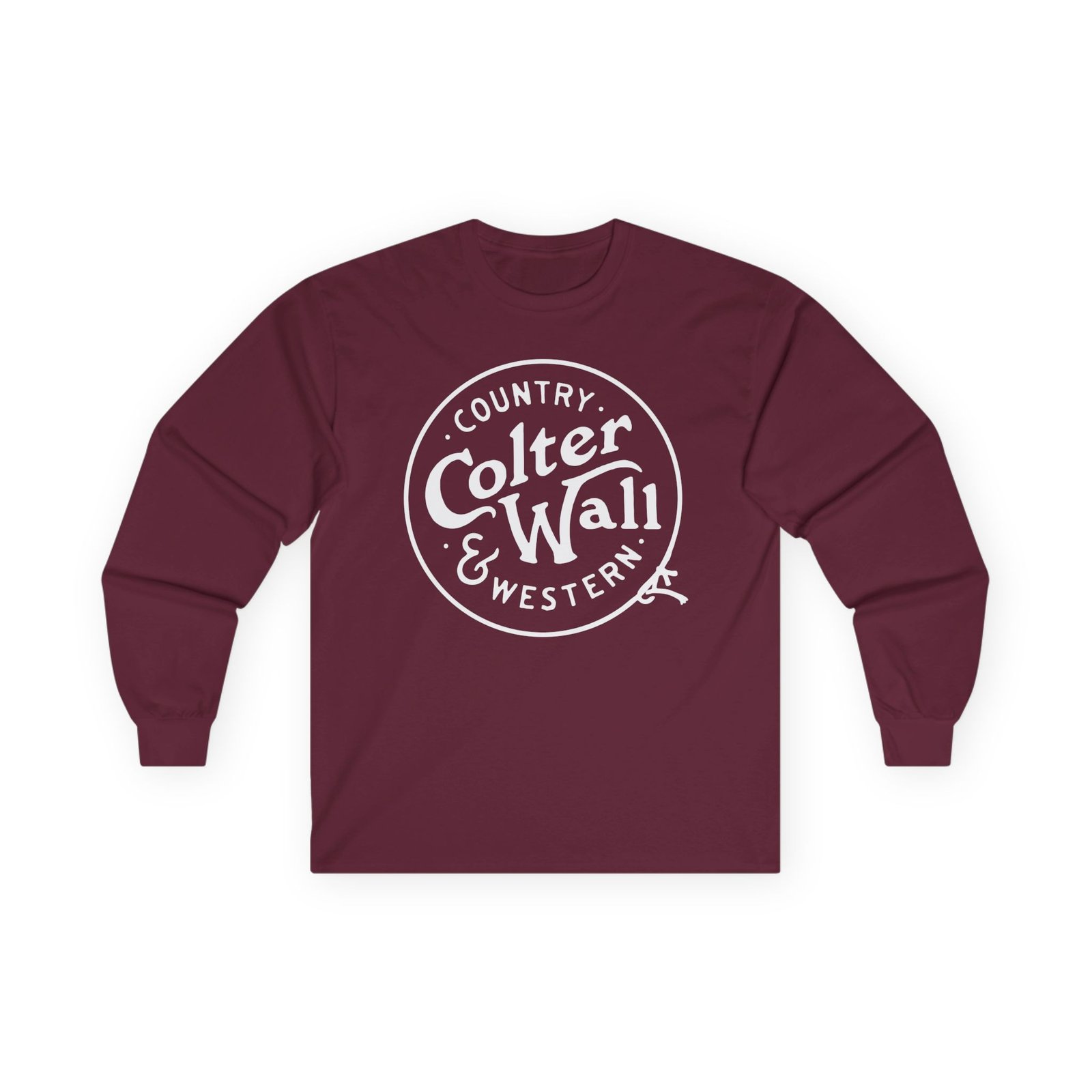 Colter Wall Country & Western Unisex Ultra Cotton Long Sleeve Tee - Image 3
