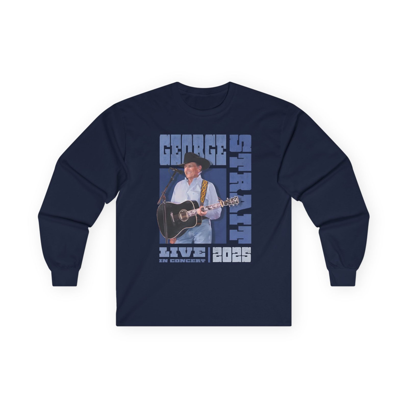 George Strait Tour Unisex Ultra Cotton Long Sleeve Tee - Image 9