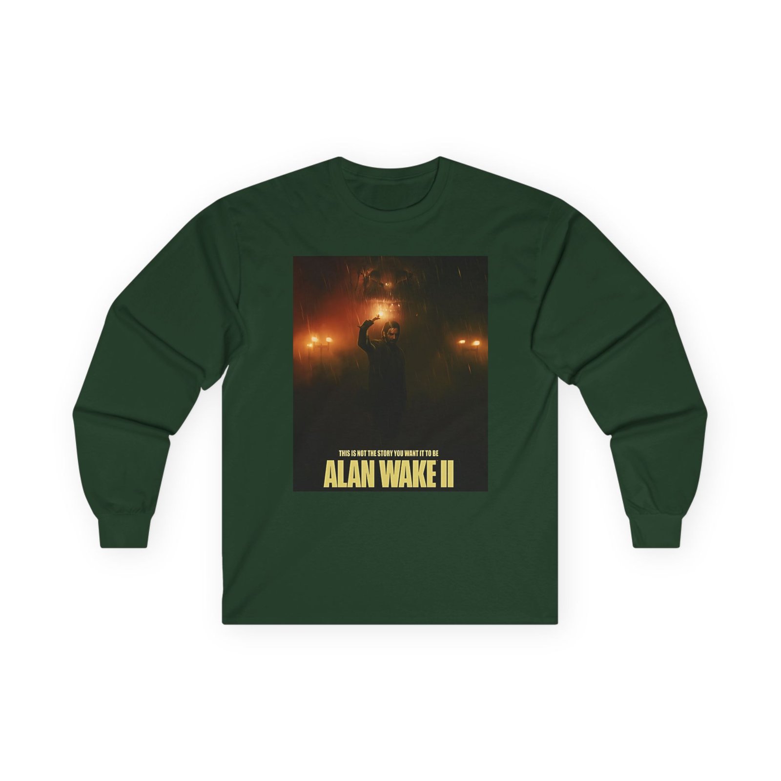 Alan Wake Top Unisex Ultra Cotton Long Sleeve Tee - Image 11