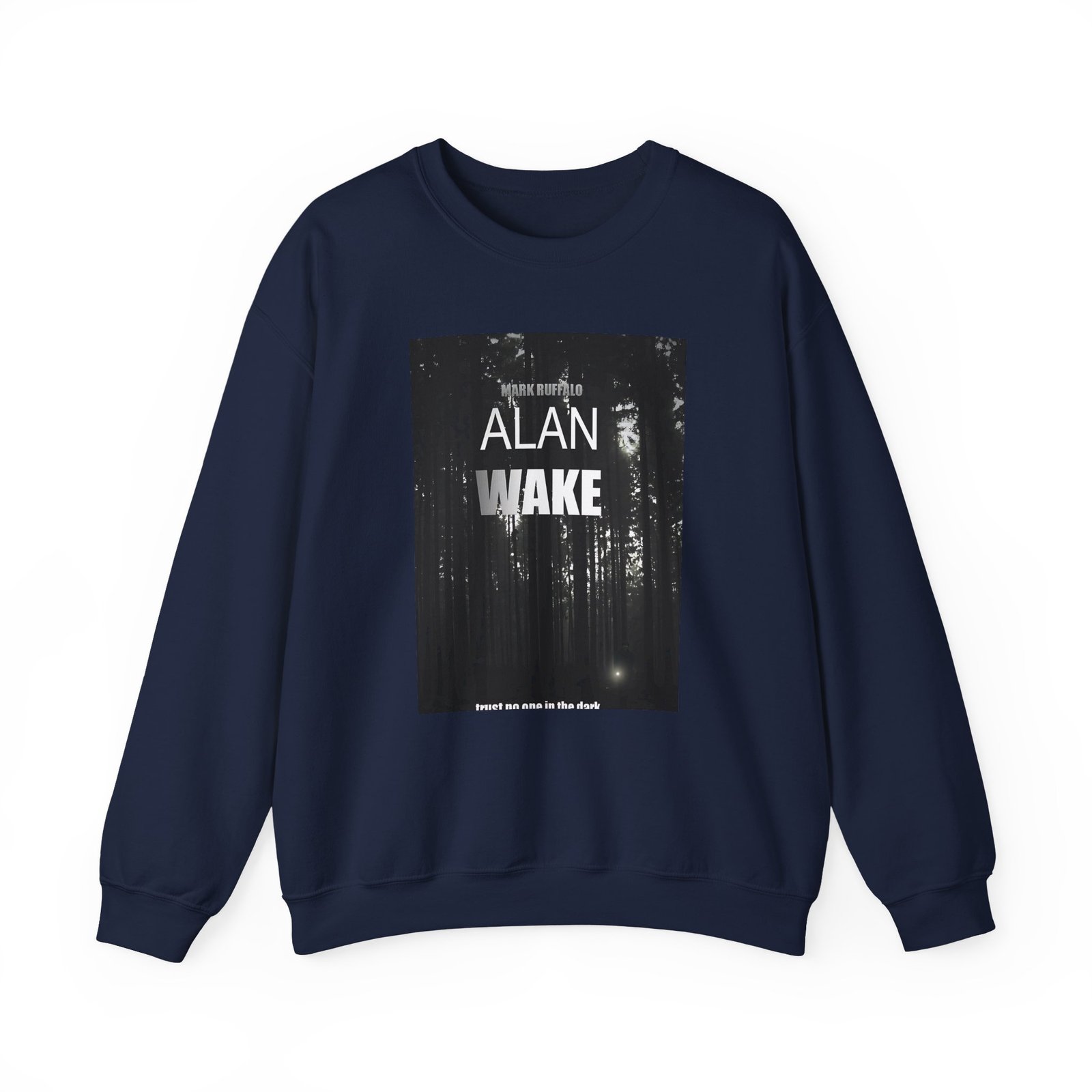 Alan Wake Design Unisex Heavy Blend™ Crewneck Sweatshirt - Image 3
