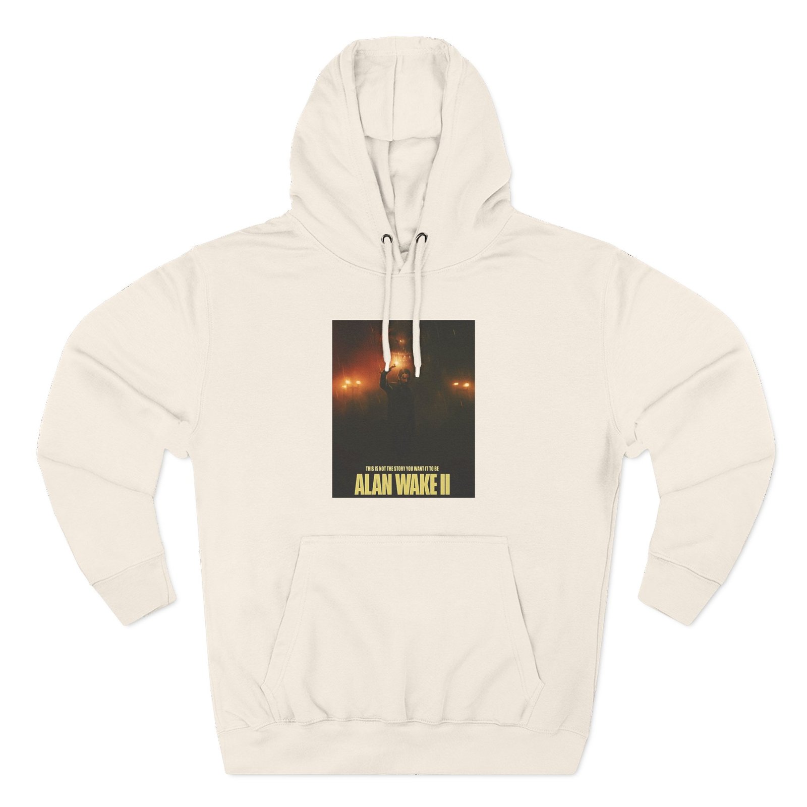 Alan Wake Top Three-Panel Fleece Hoodie - Image 9