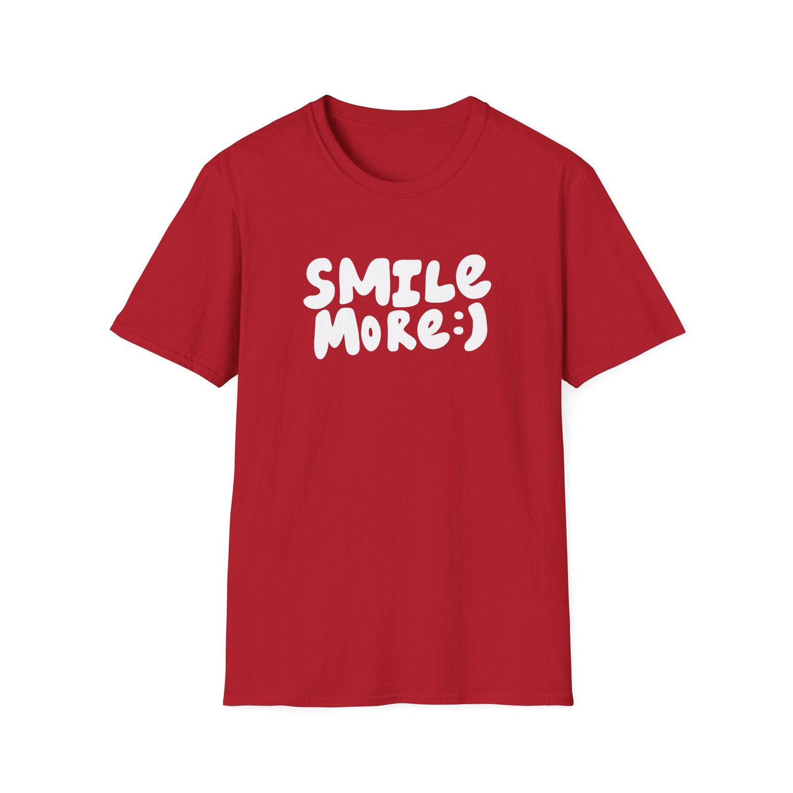 Roman Atwood Smile More Unisex Softstyle T-Shirt - Image 25