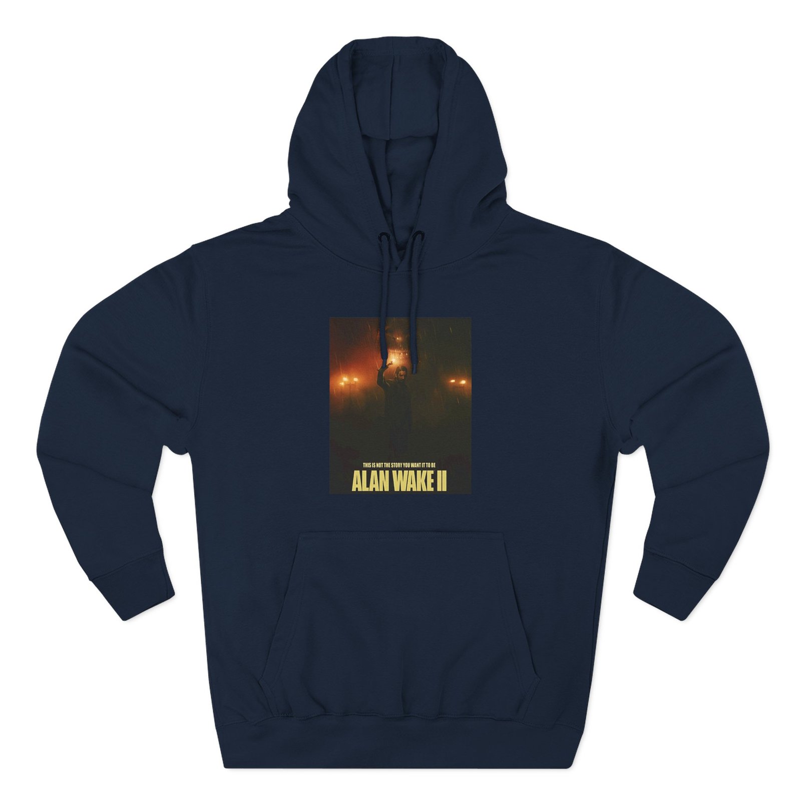 Alan Wake Top Three-Panel Fleece Hoodie - Image 23