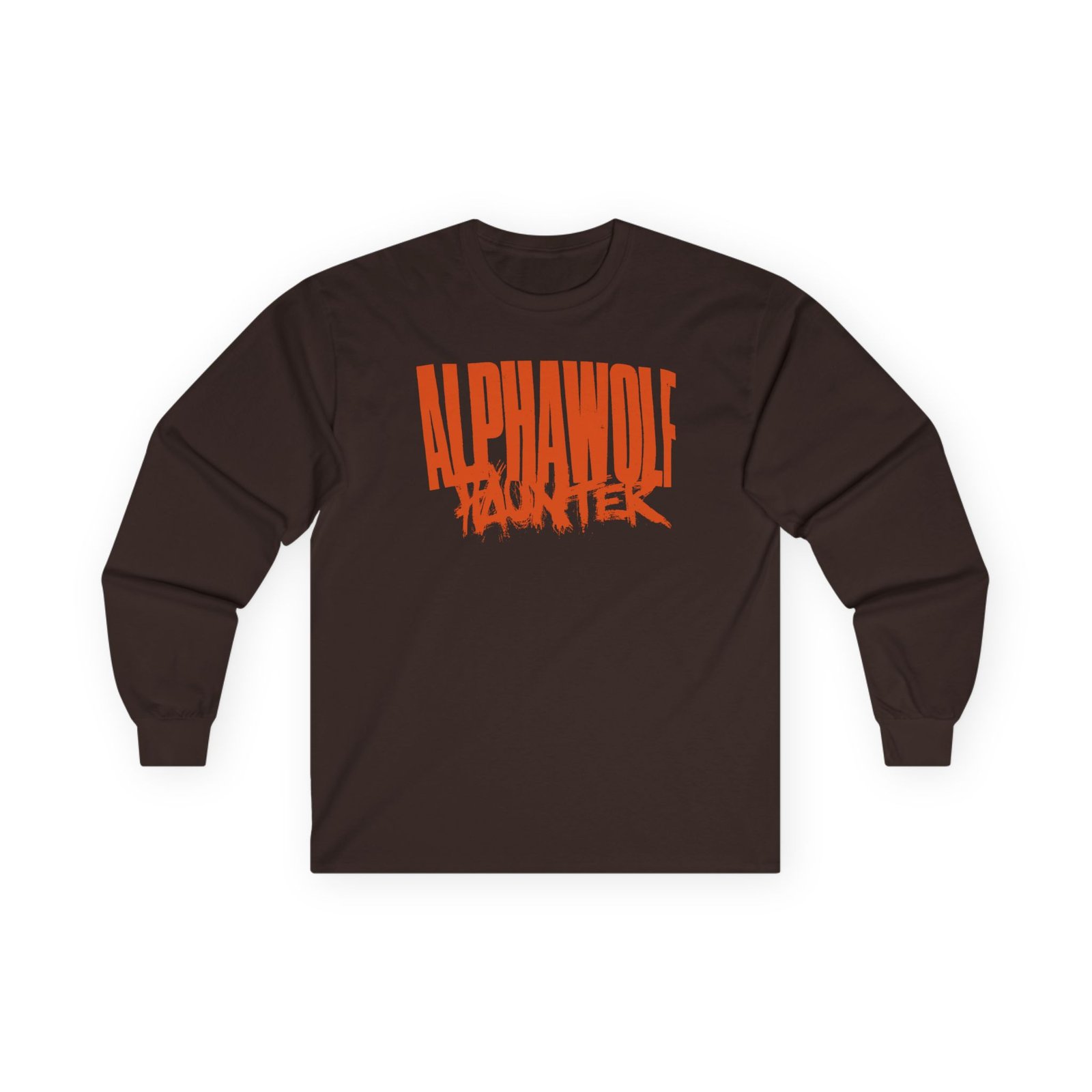 Alpha Wolf h*nter Unisex Ultra Cotton Long Sleeve Tee - Image 3