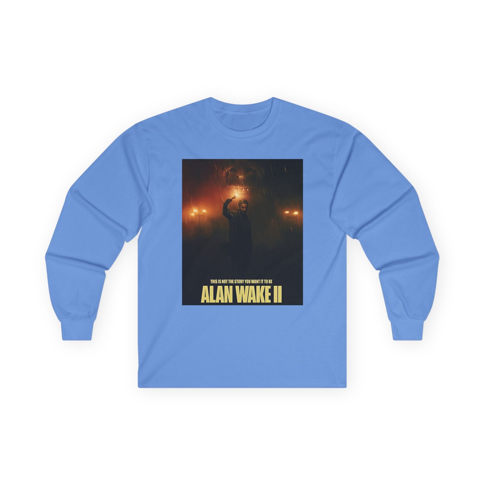 Alan Wake Top Unisex Ultra Cotton Long Sleeve Tee - Image 15