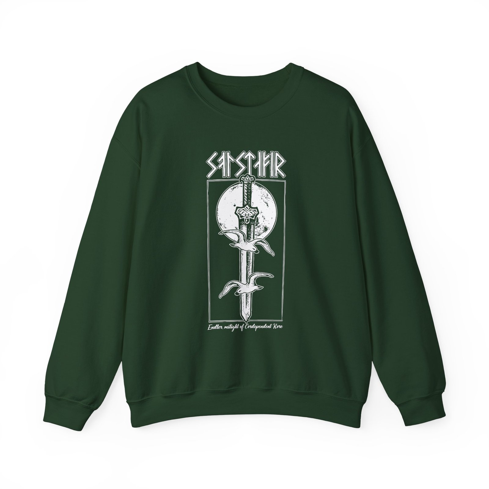 Solstafir Sword Unisex Heavy Blend™ Crewneck Sweatshirt - Image 9