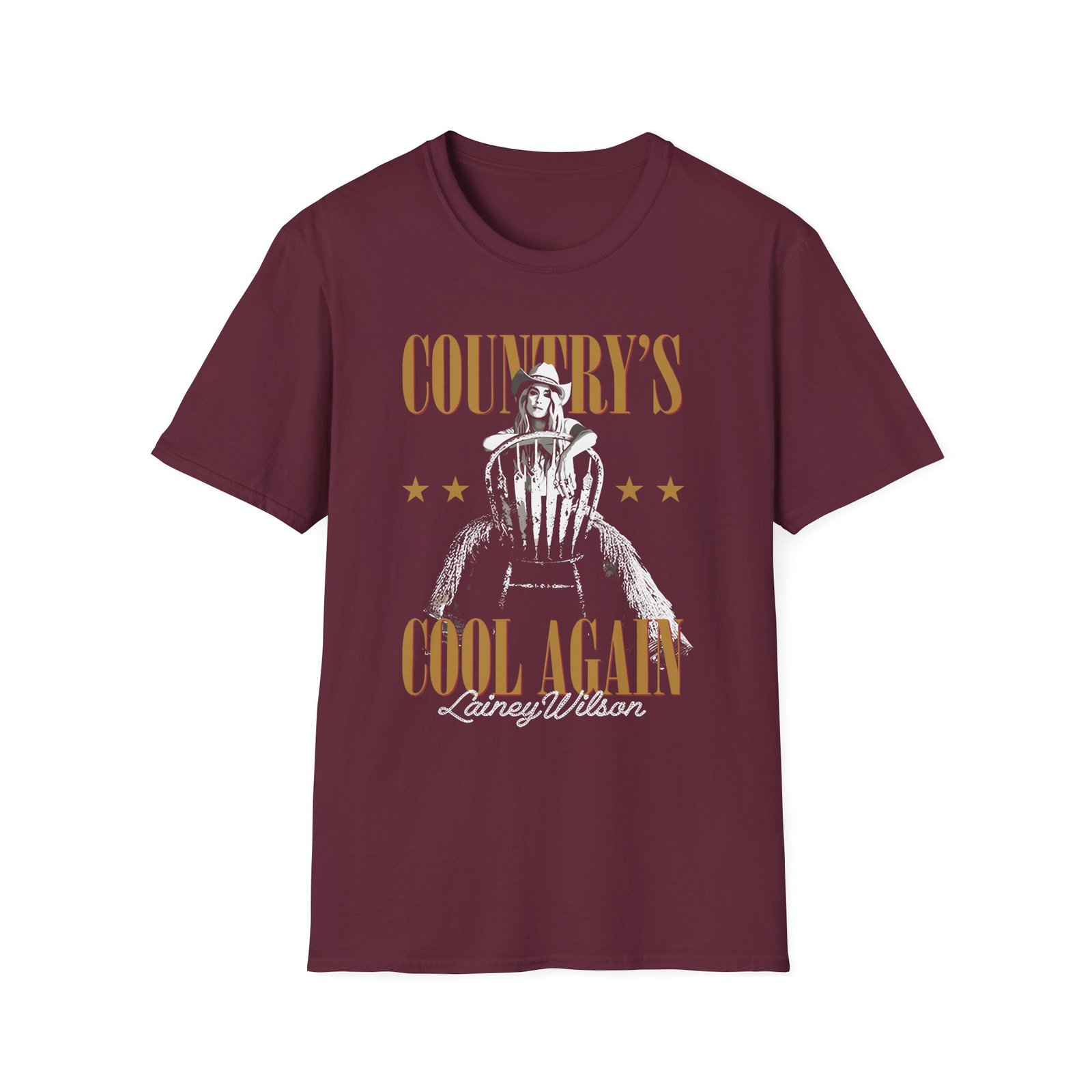 Lainey Wilson Country's Cool Again Unisex Softstyle T-Shirt - Image 3