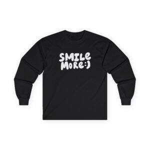 Roman Atwood Smile More Unisex Ultra Cotton Long Sleeve Tee