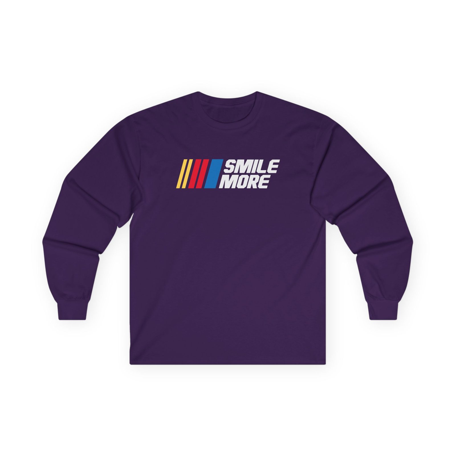 Roman Atwood Smile More Racing Unisex Ultra Cotton Long Sleeve Tee - Image 11