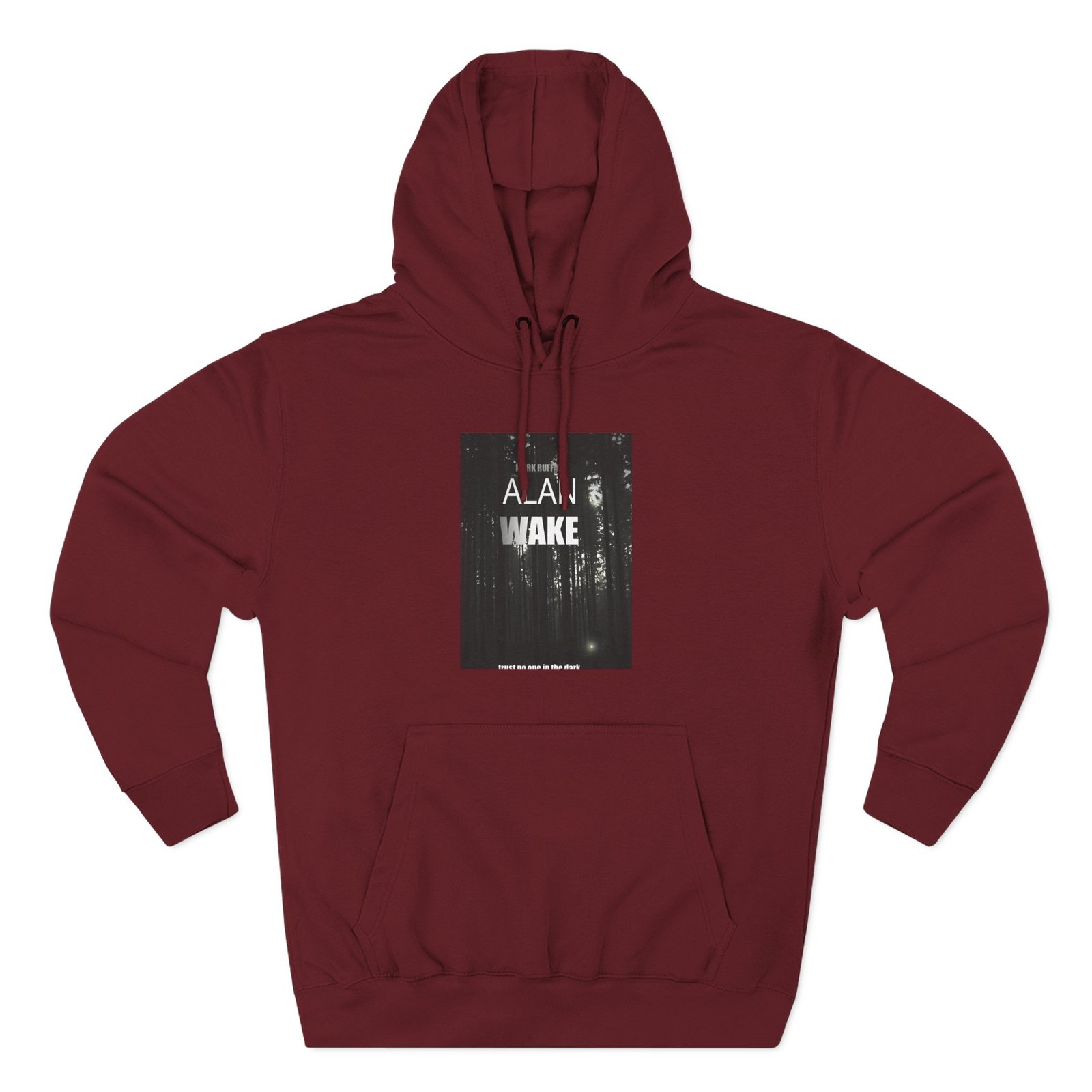 Alan Wake Design Three-Panel Fleece Hoodie - Image 13